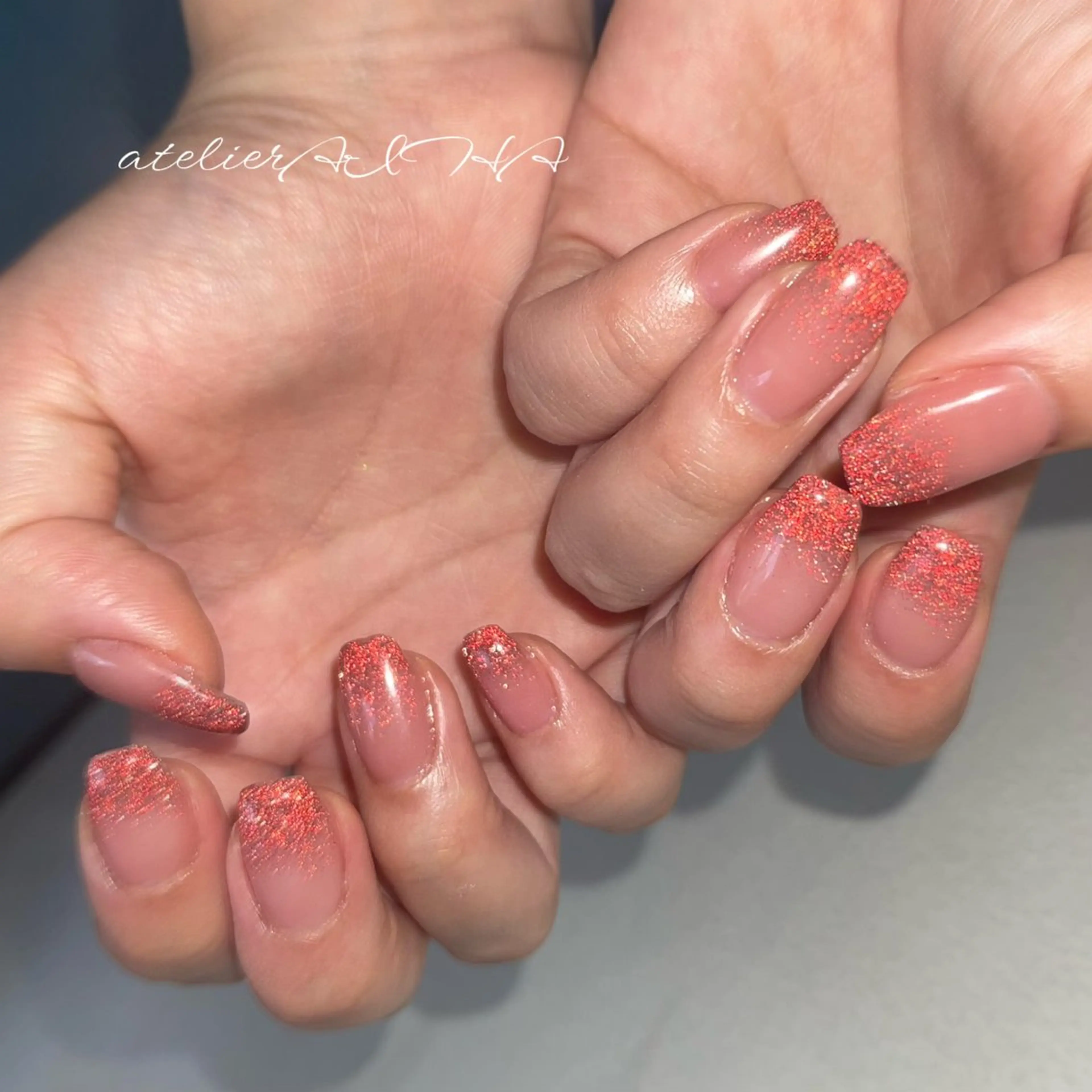 ネイル フラッシュネイル ハンドネイル アトリエAIHA所属・アトリエAIHA★ フィルイン推奨サロンのネイルデザイン