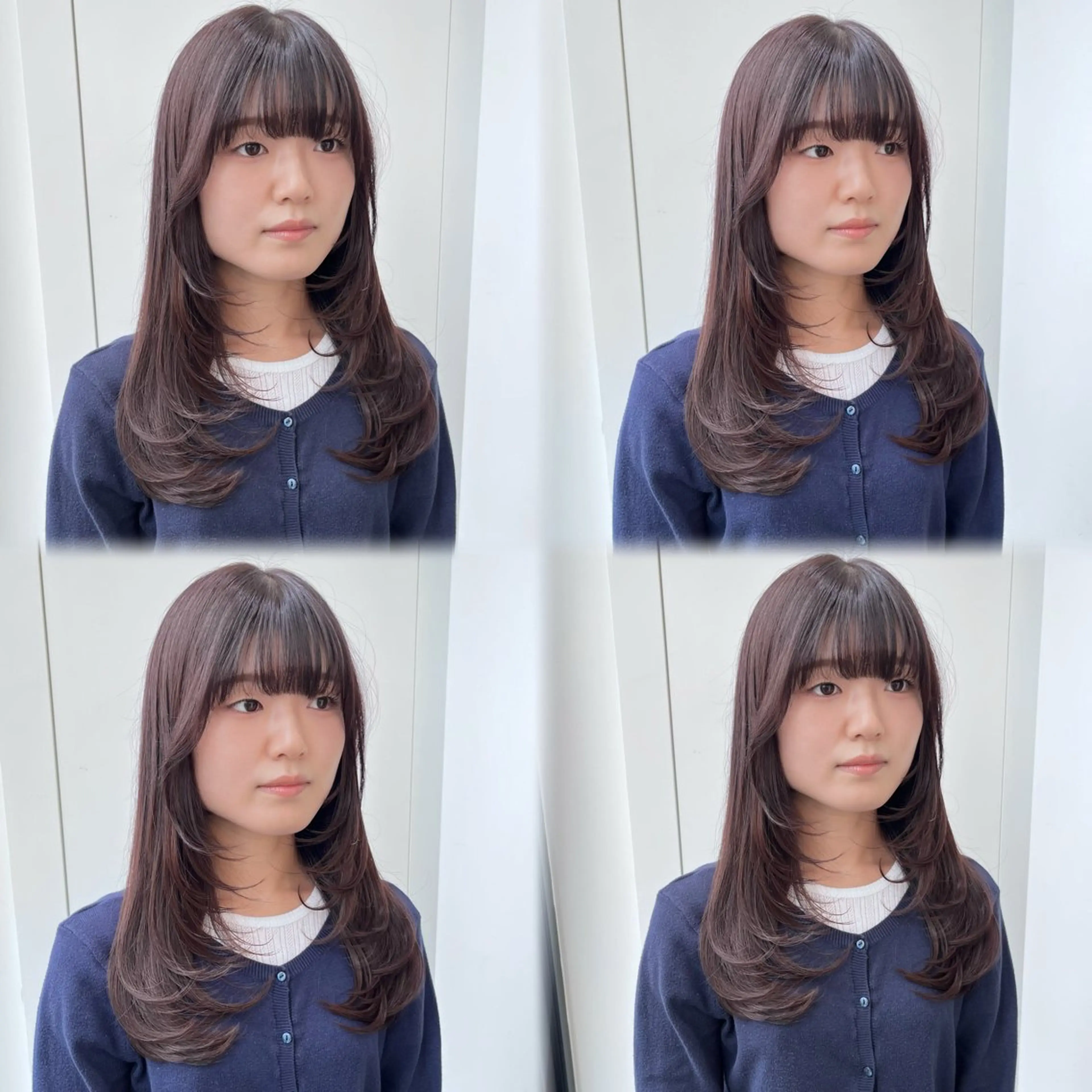 セミロング レイヤーくびれヘア アレンジmanakaのヘアスタイル