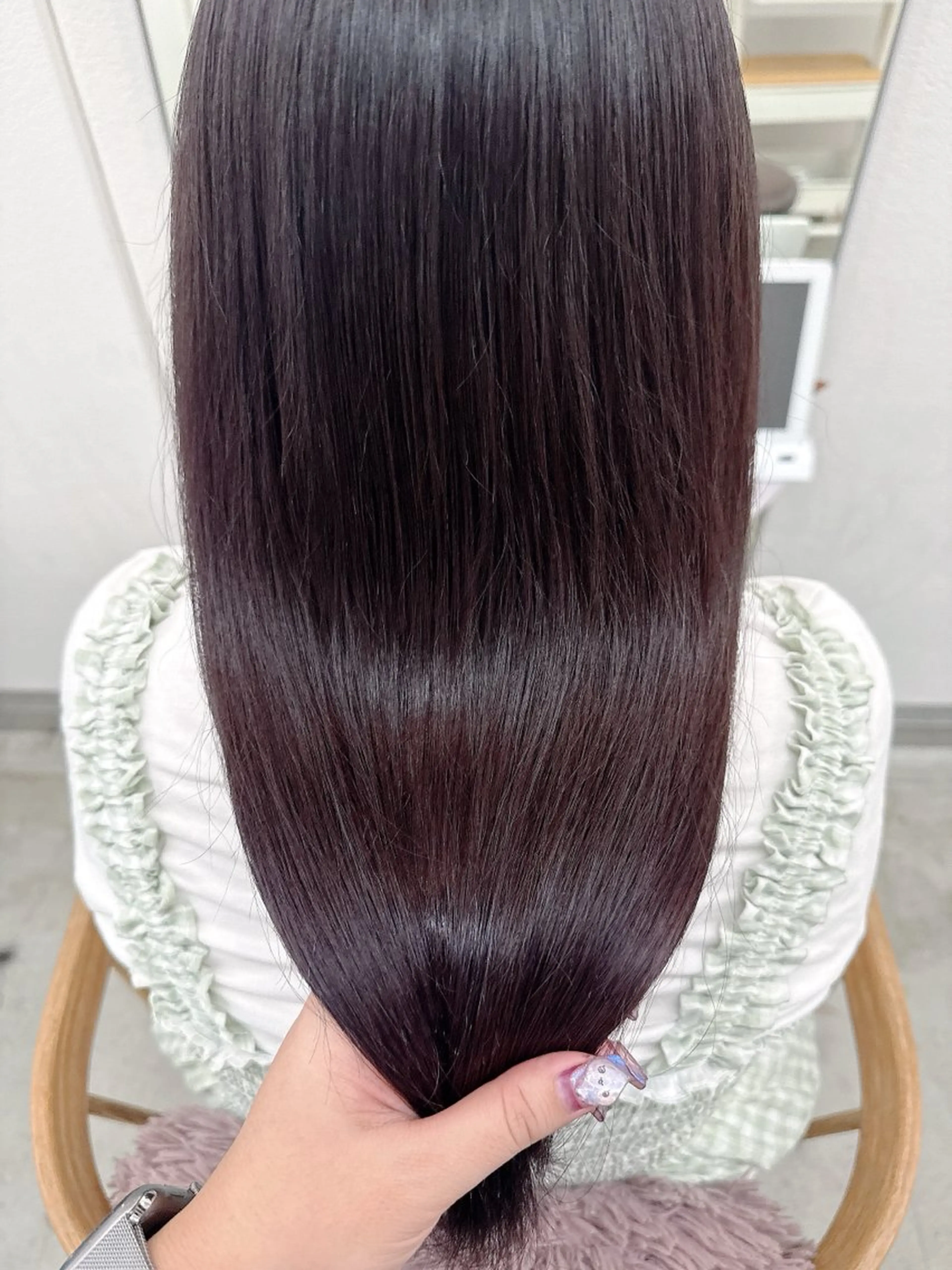 ロング カラー カット ヘアカラー トリートメント 🌷花屋併設🌷 西松さらのマツエク・マツパデザイン