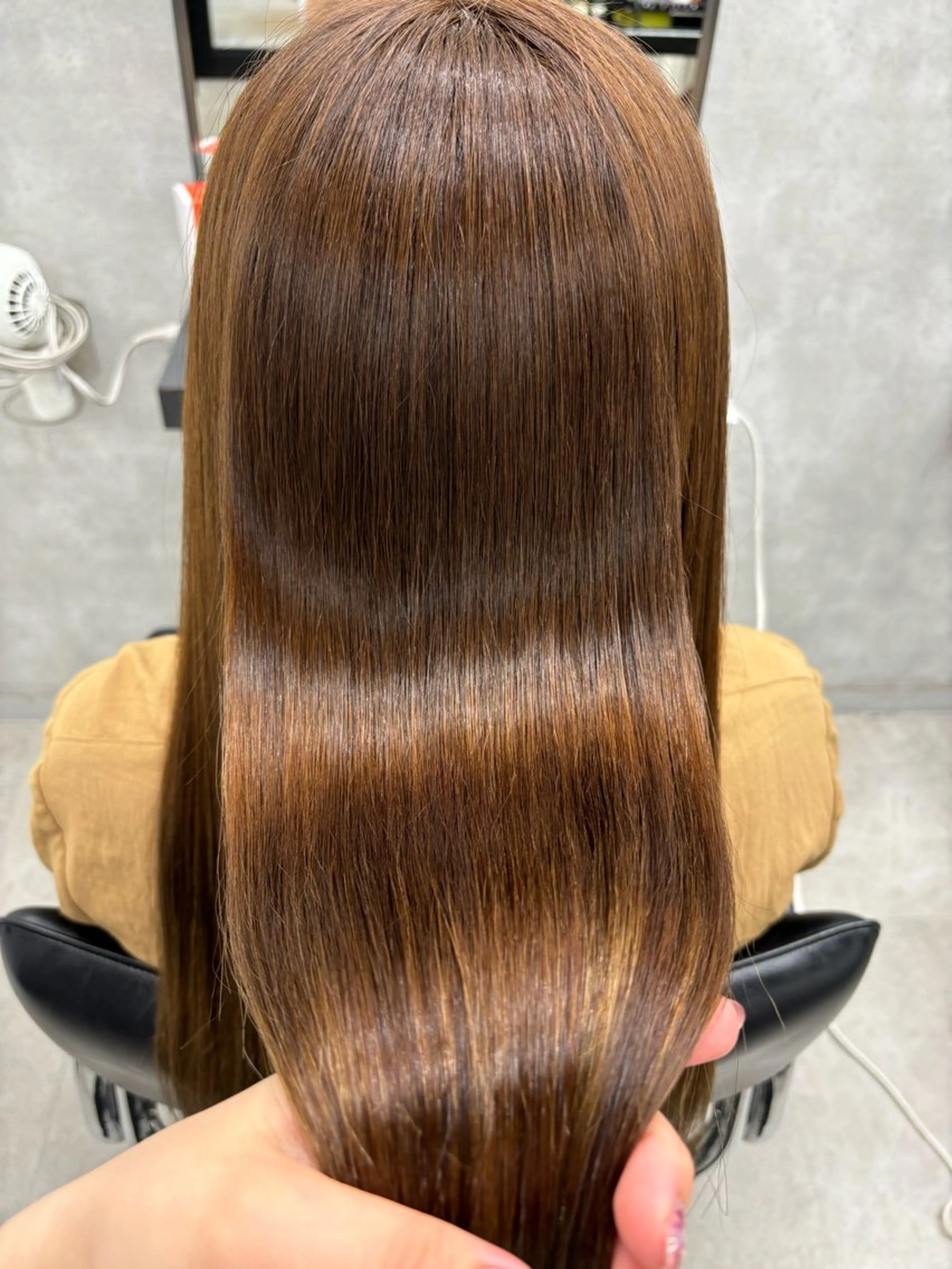 ロング 髪質改善 韓国風ヘア 縮毛矯正 トリートメント 巻ける縮毛矯正🌸 勝倉　麗のヘアスタイル