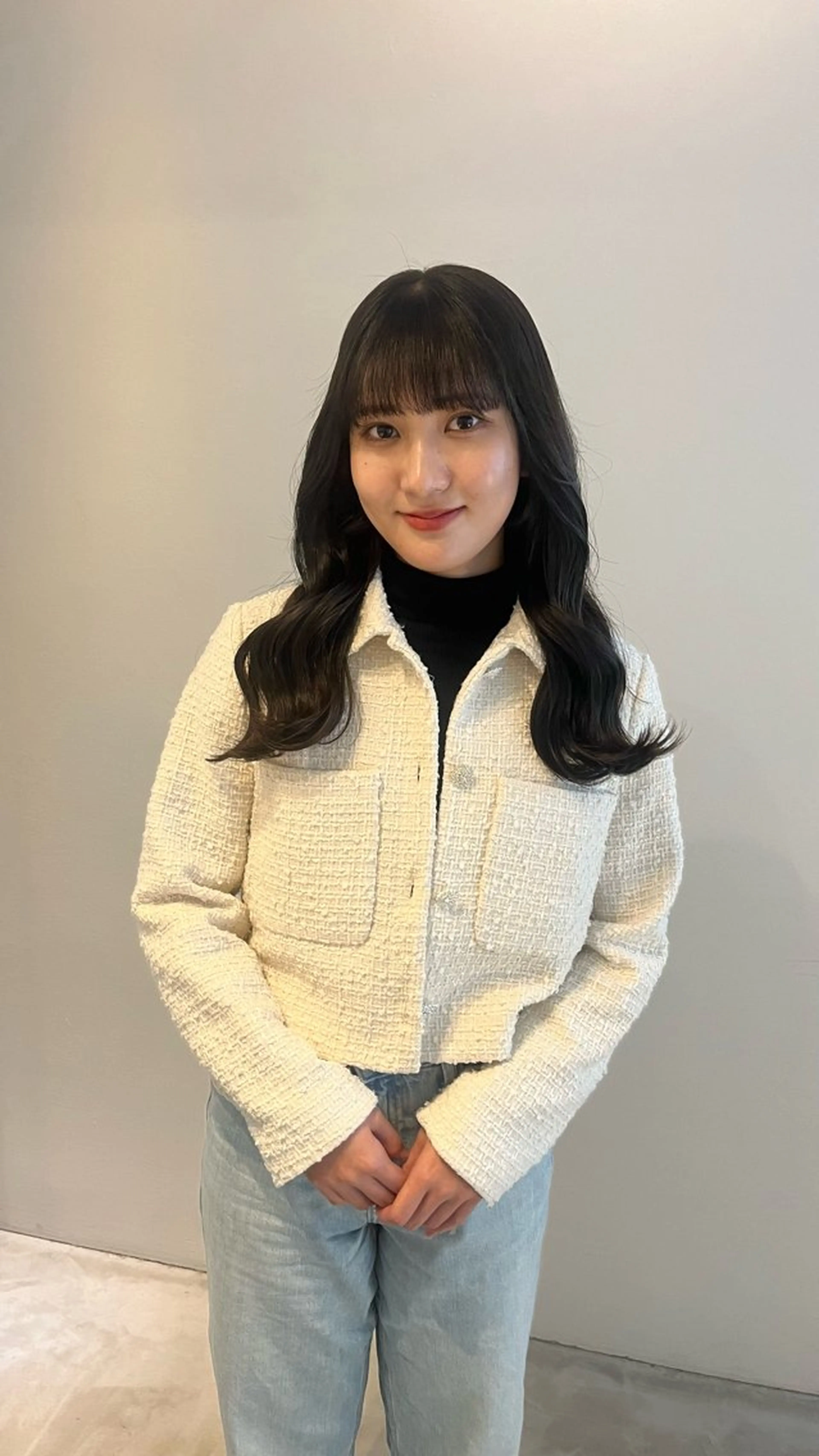 ロング ALLYS 渋谷店所属・最高級の艶のある カラーmei🎨のヘアスタイル