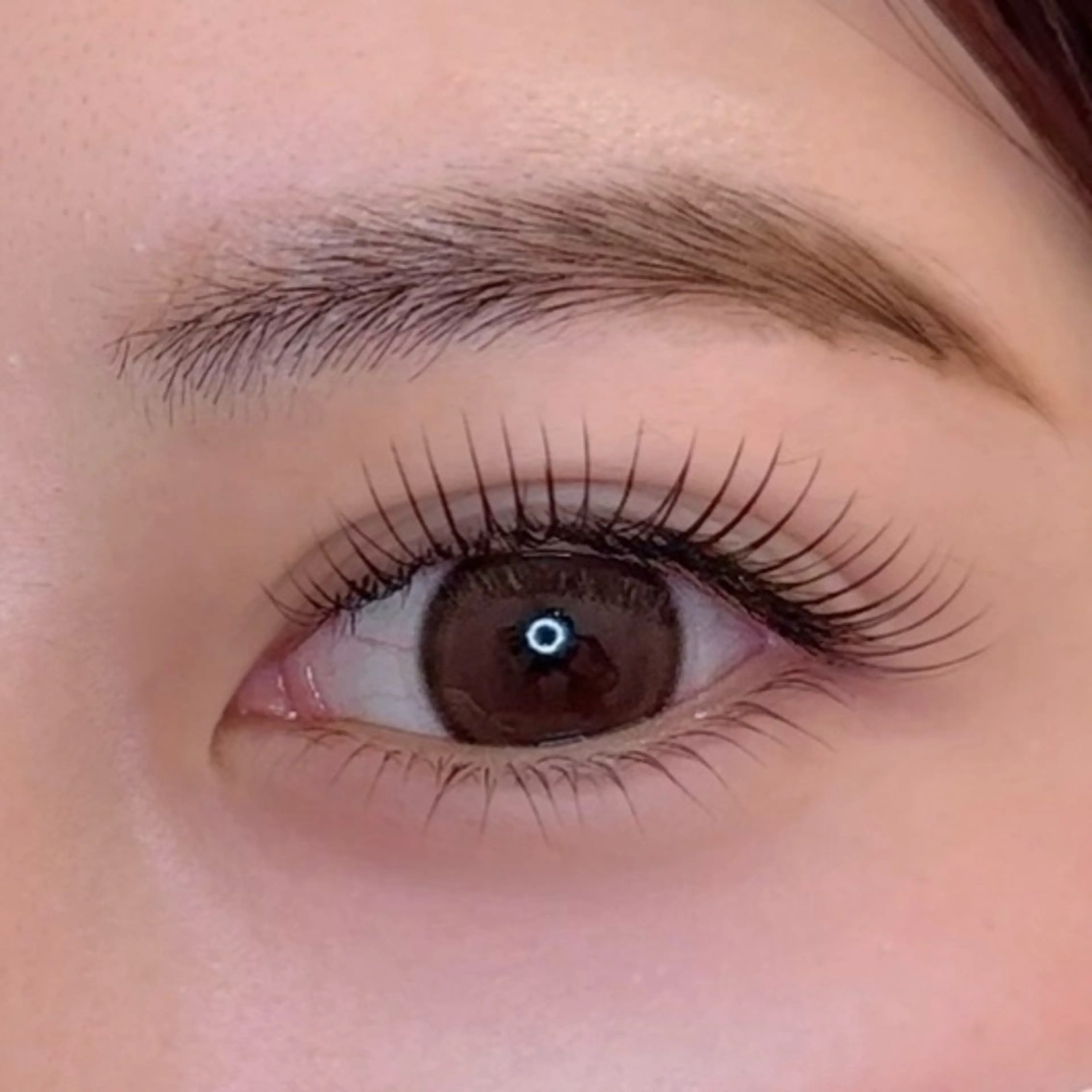 マツエク・マツパ 目尻長め マツエク chérie 🫧大阪福島のマツエク・マツパデザイン