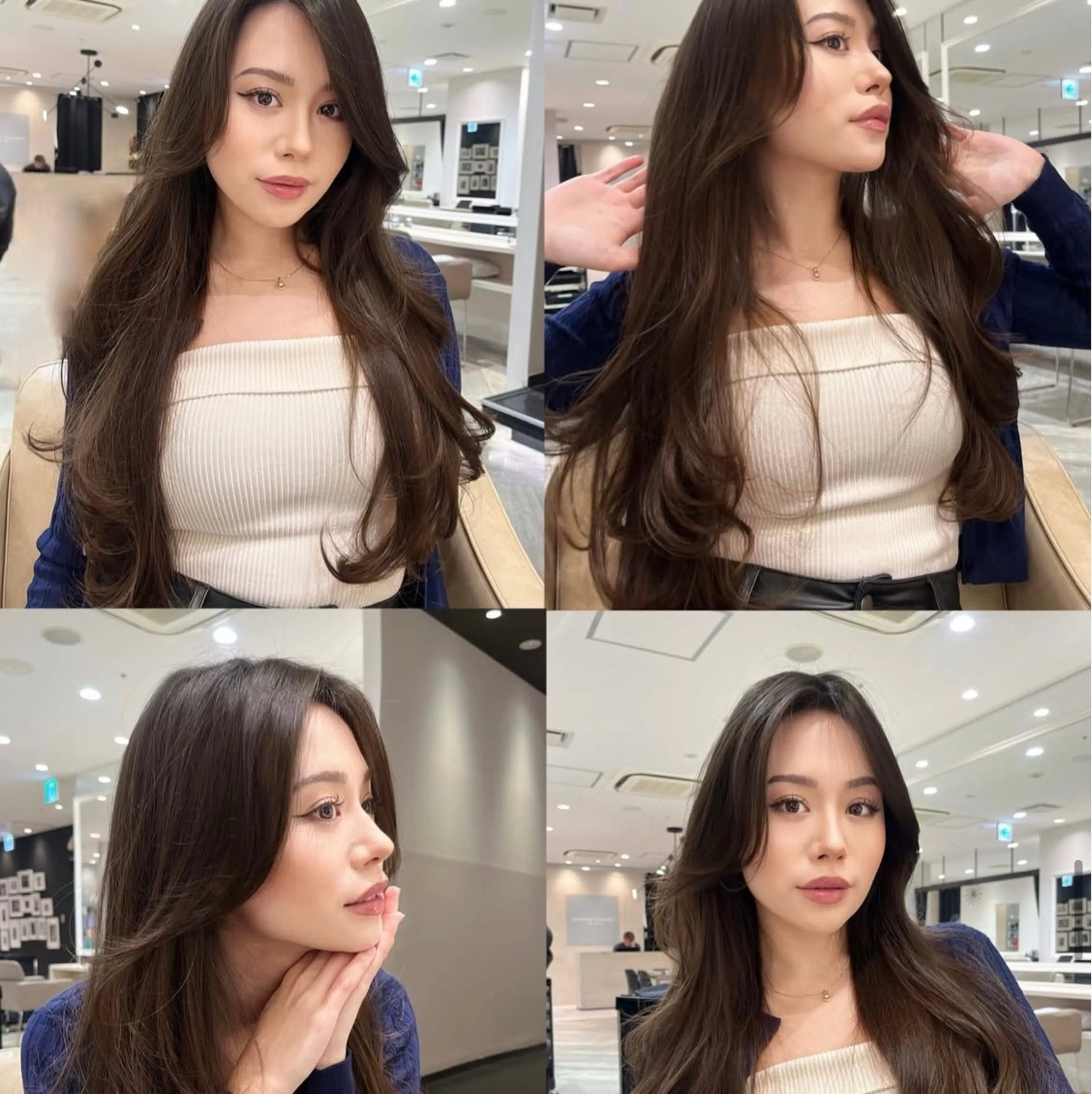 cut ➕ 1color ➕ piemiere treatment➕chronologiste head spa 💋の写真