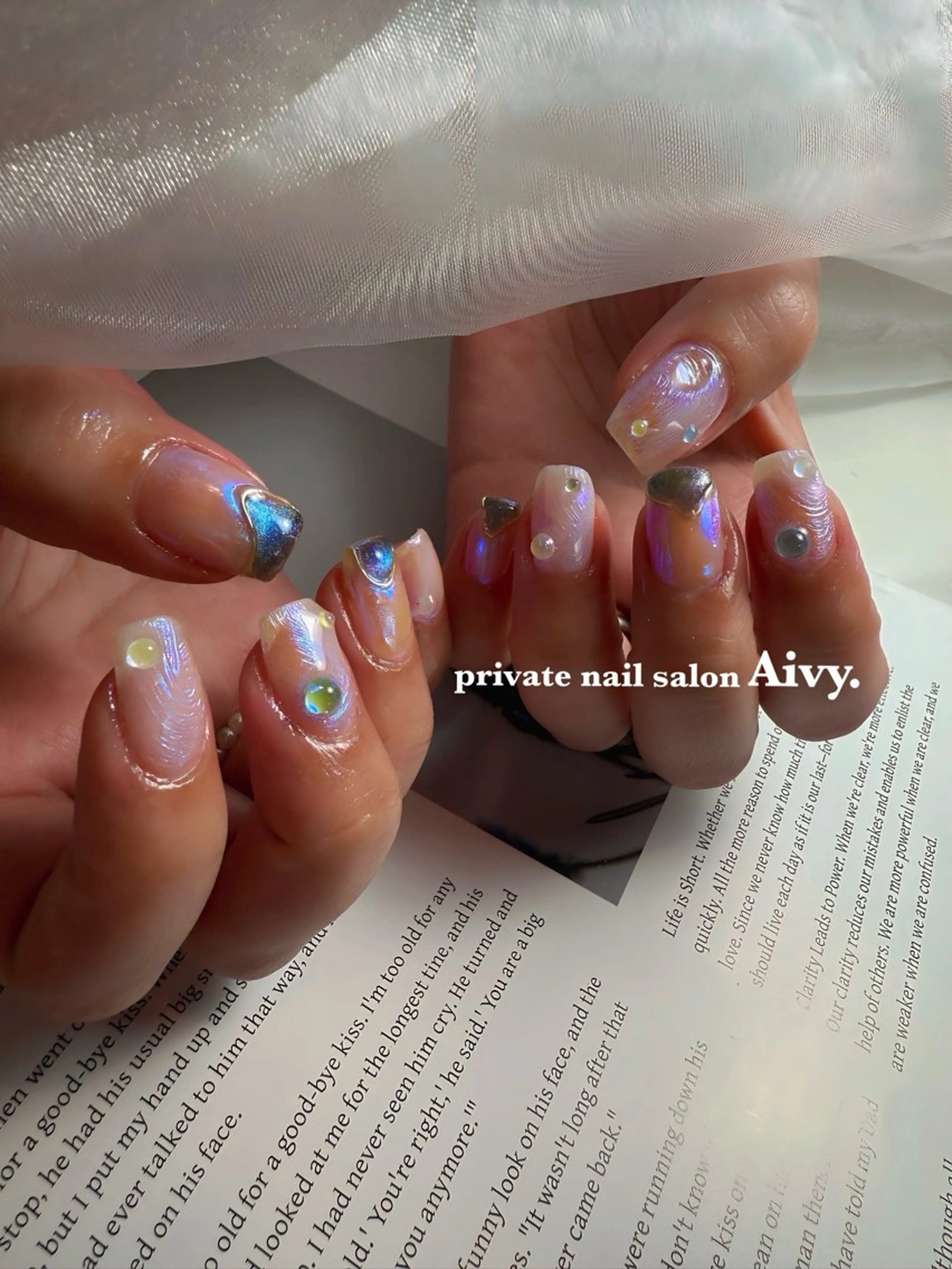 ネイル ニュアンス🌿‬ Aivy./アイビーのネイルデザイン