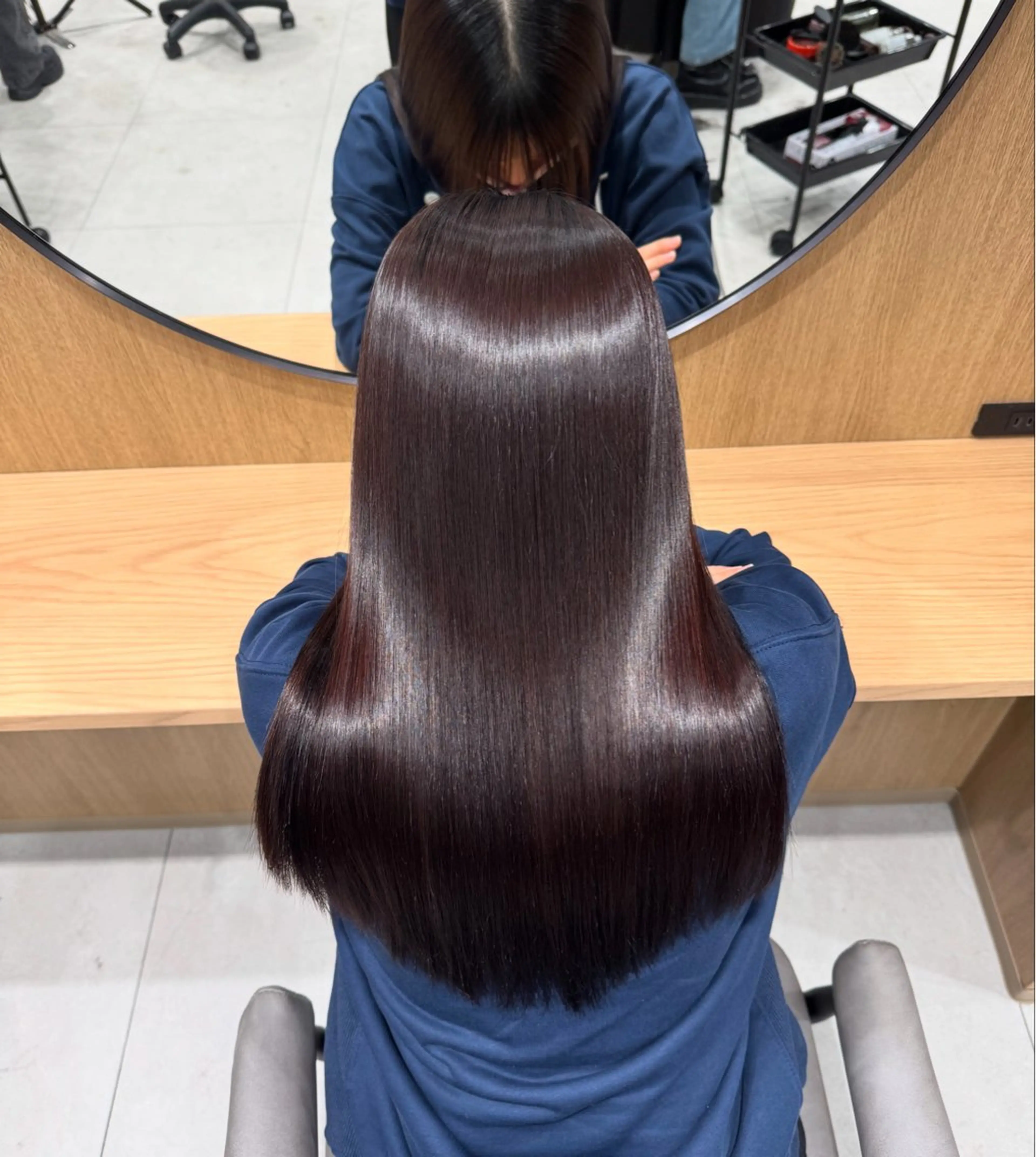 ロング RAF TOKYO 薬院店所属・福岡／艶髪カラー/ 髪質改善/SAEのヘアスタイル