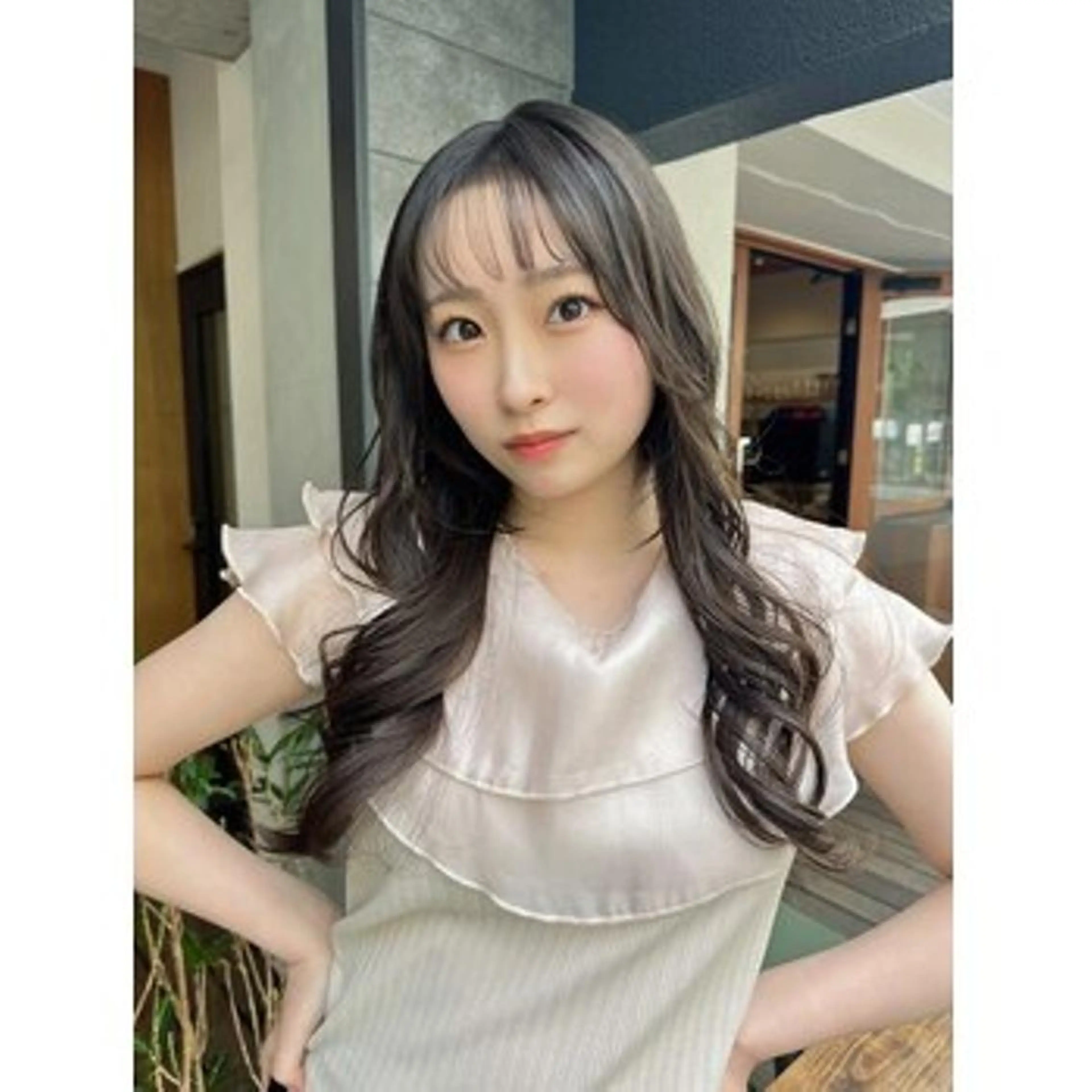 セミロング Rubikなかもず タケウチのヘアスタイル