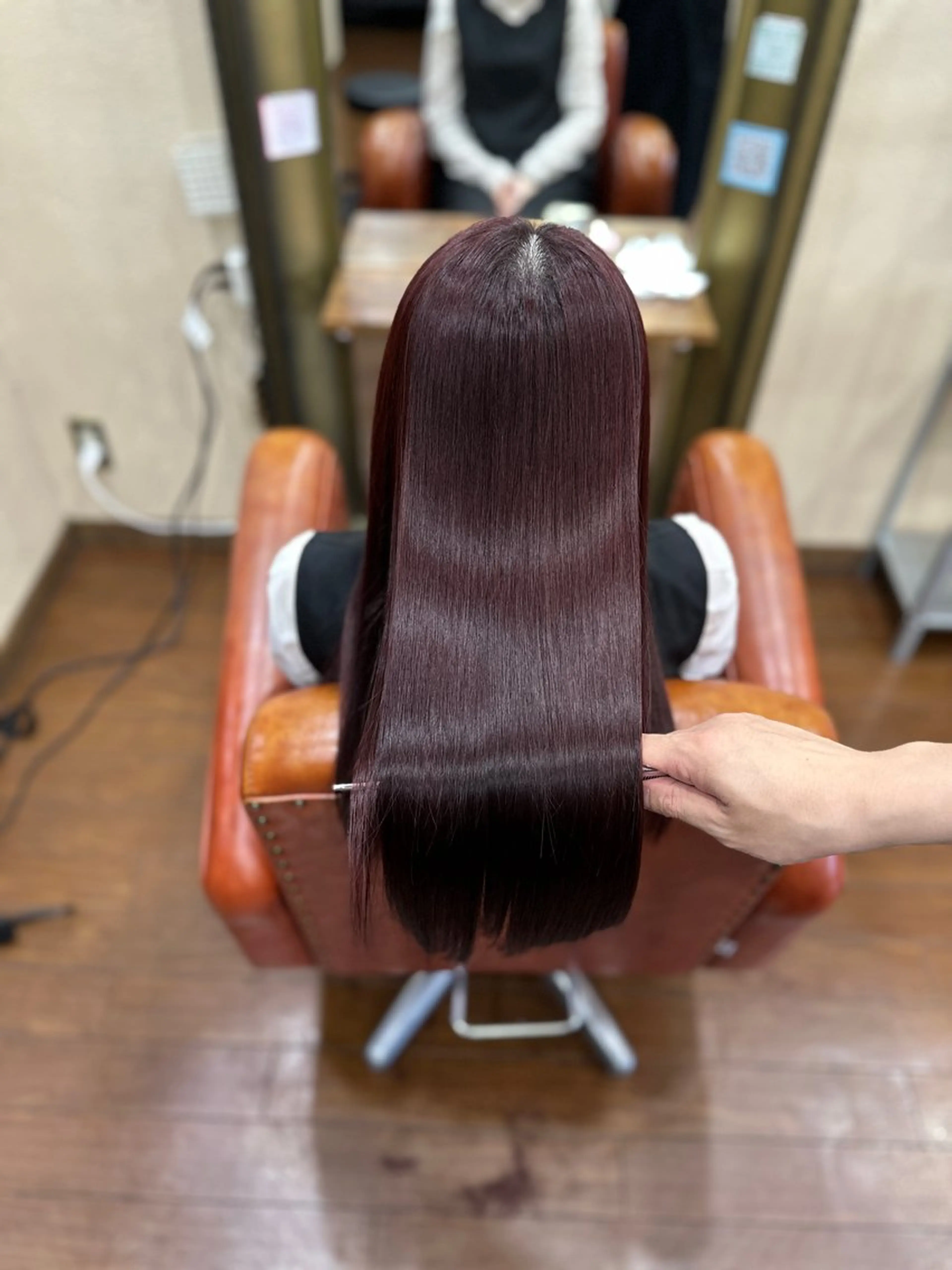 ロング カラー 由谷 祥伍のヘアスタイル