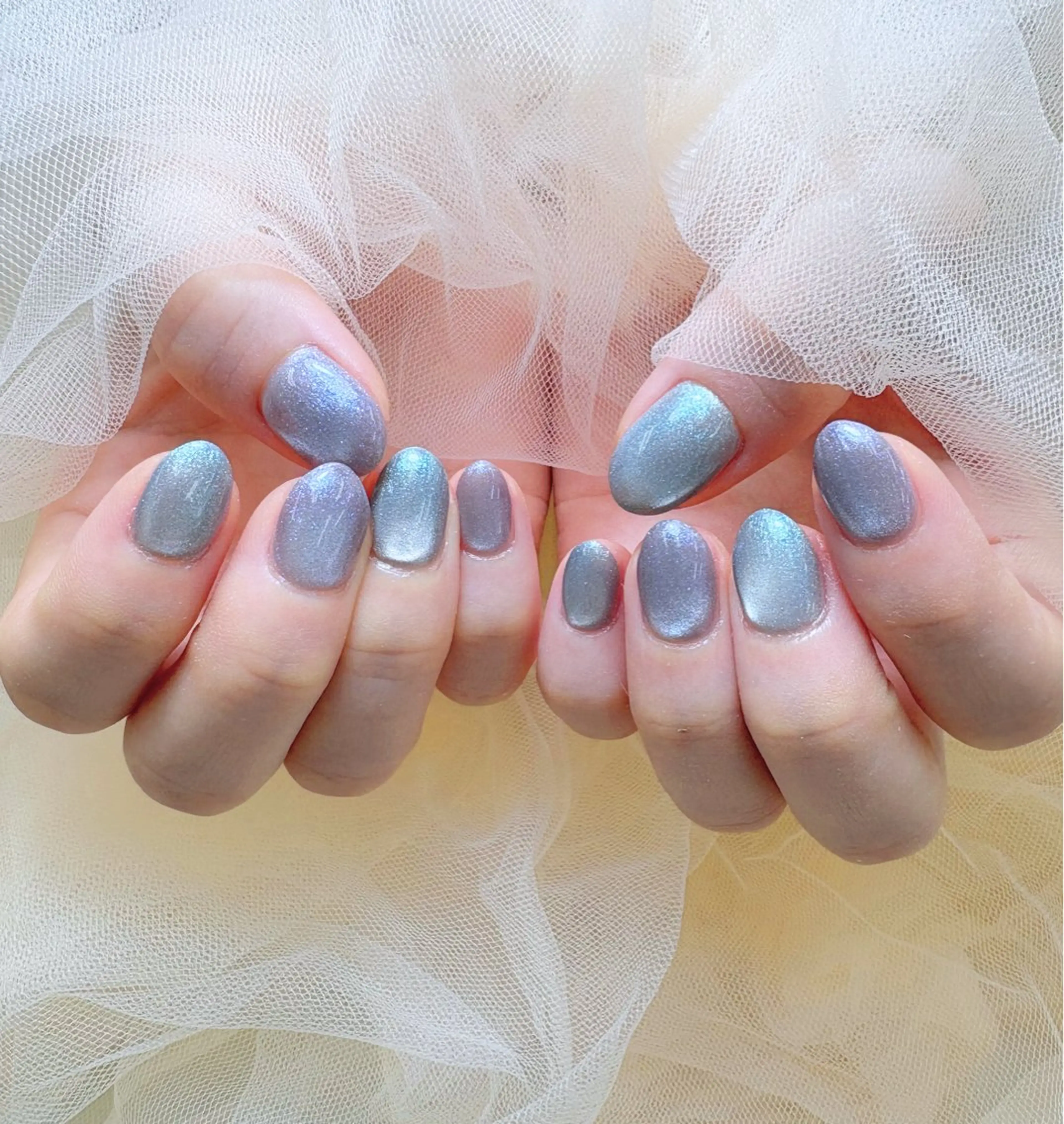 ネイル マグネットネイル 💎ネイリスト💎 月奈🌕🎀のネイルデザイン