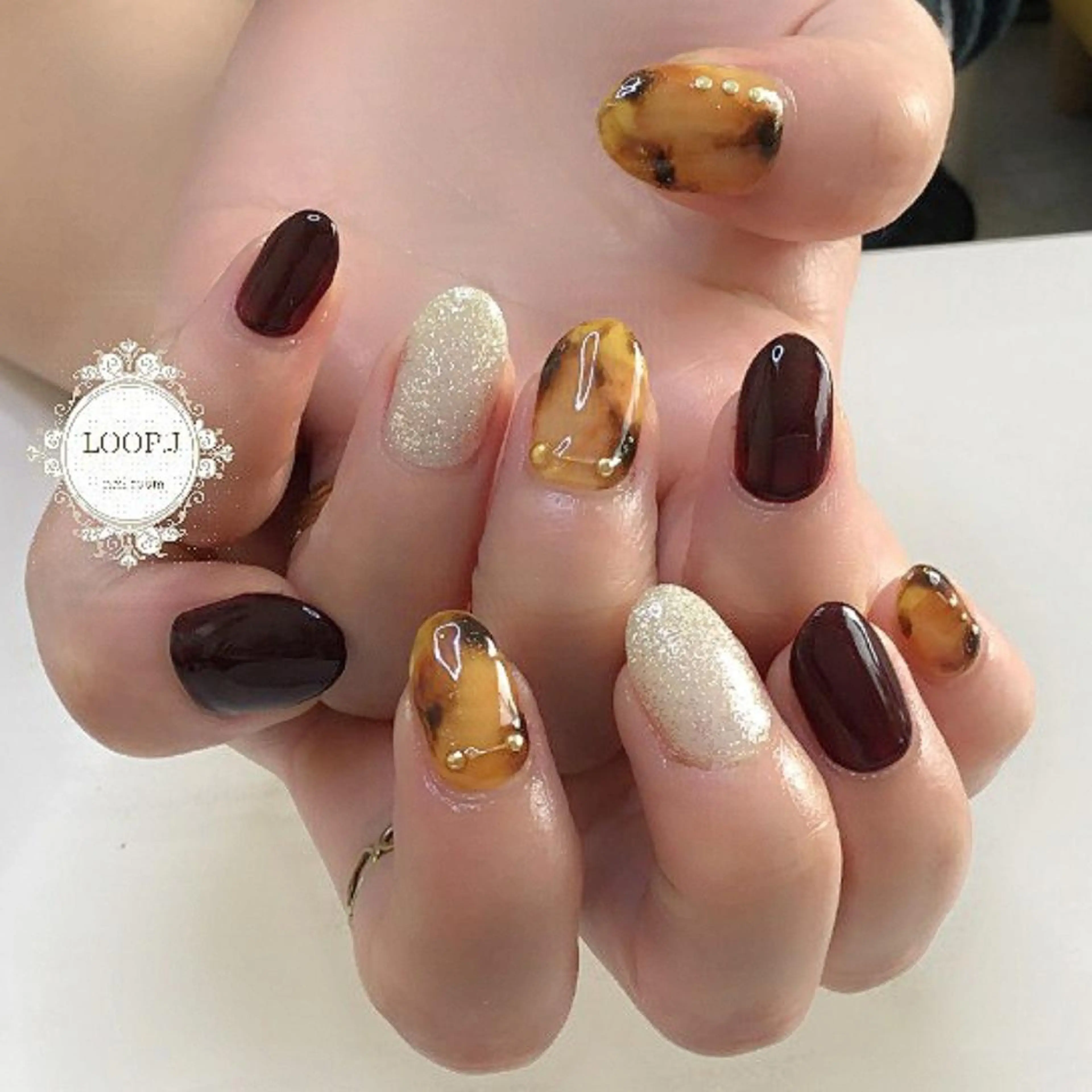 ネイル ハンドネイル おおくぼ めぐみのネイルデザイン