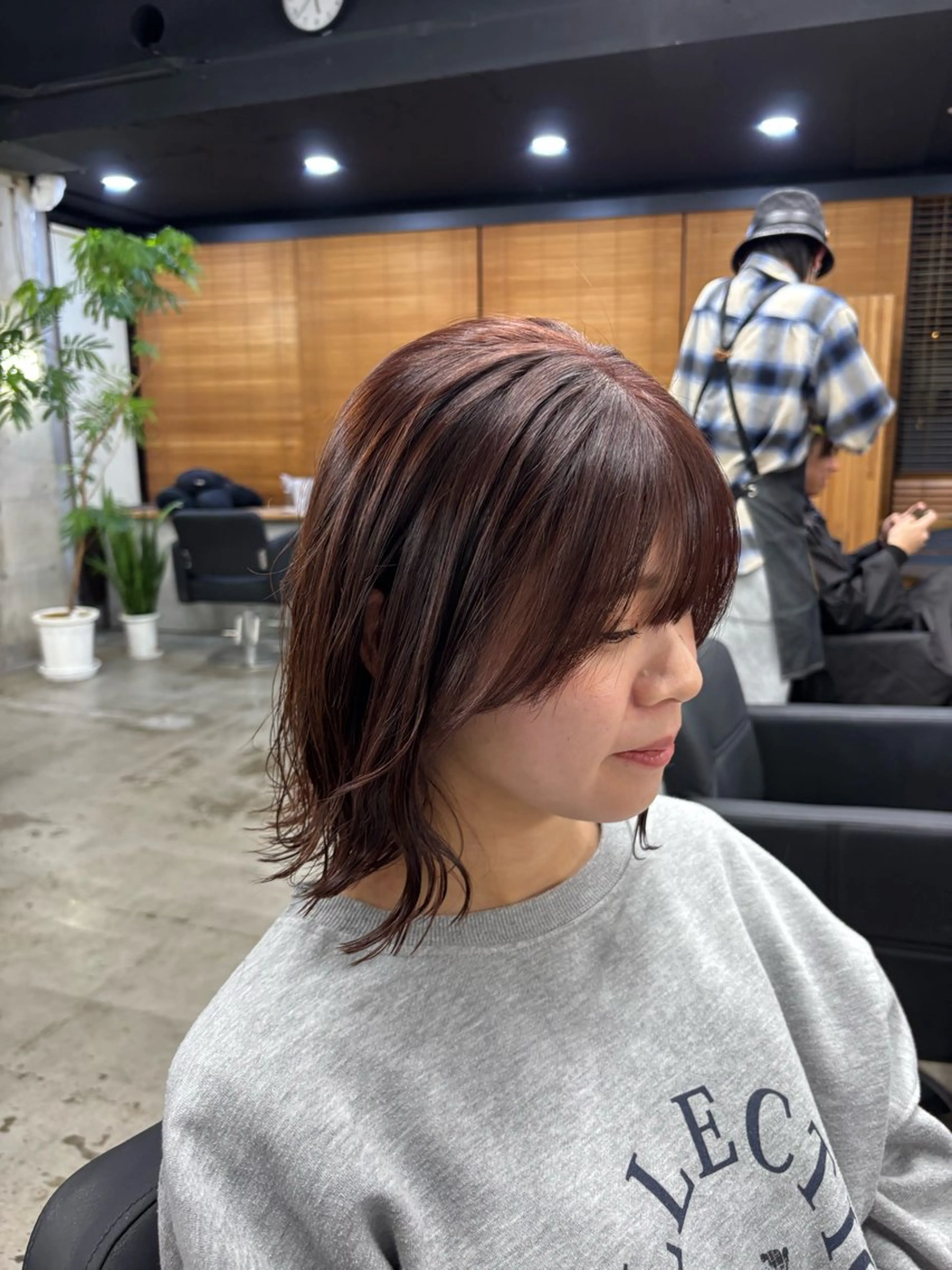 ミディアム カラー カット ヘアカラー mono / Manatoのヘアスタイル