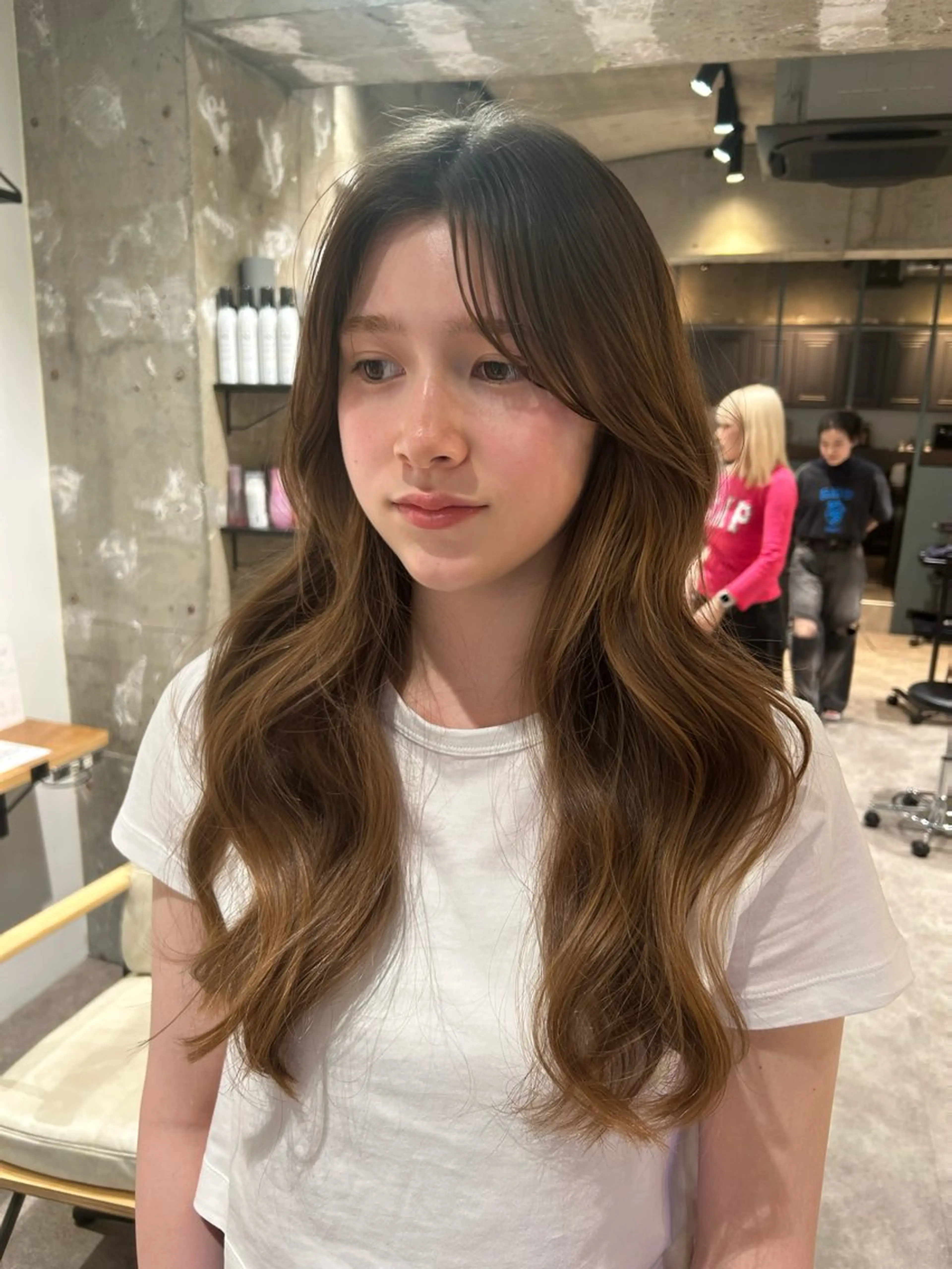 ロング カット ano @anomukuiのヘアスタイル