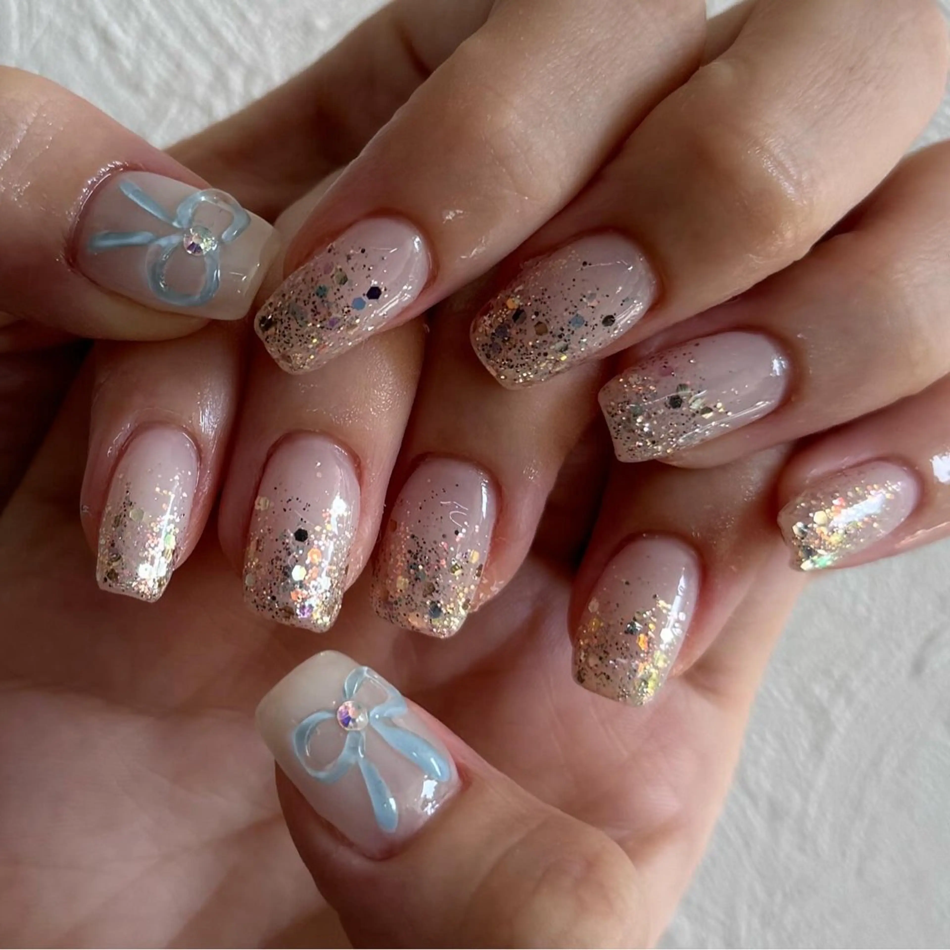 ネイル フレンチネイル 韓国ネイル マグネットネイル メンズネイル ニュアンスネイル ハンドネイル GRANDE大須 Cecil💜のネイルデザイン