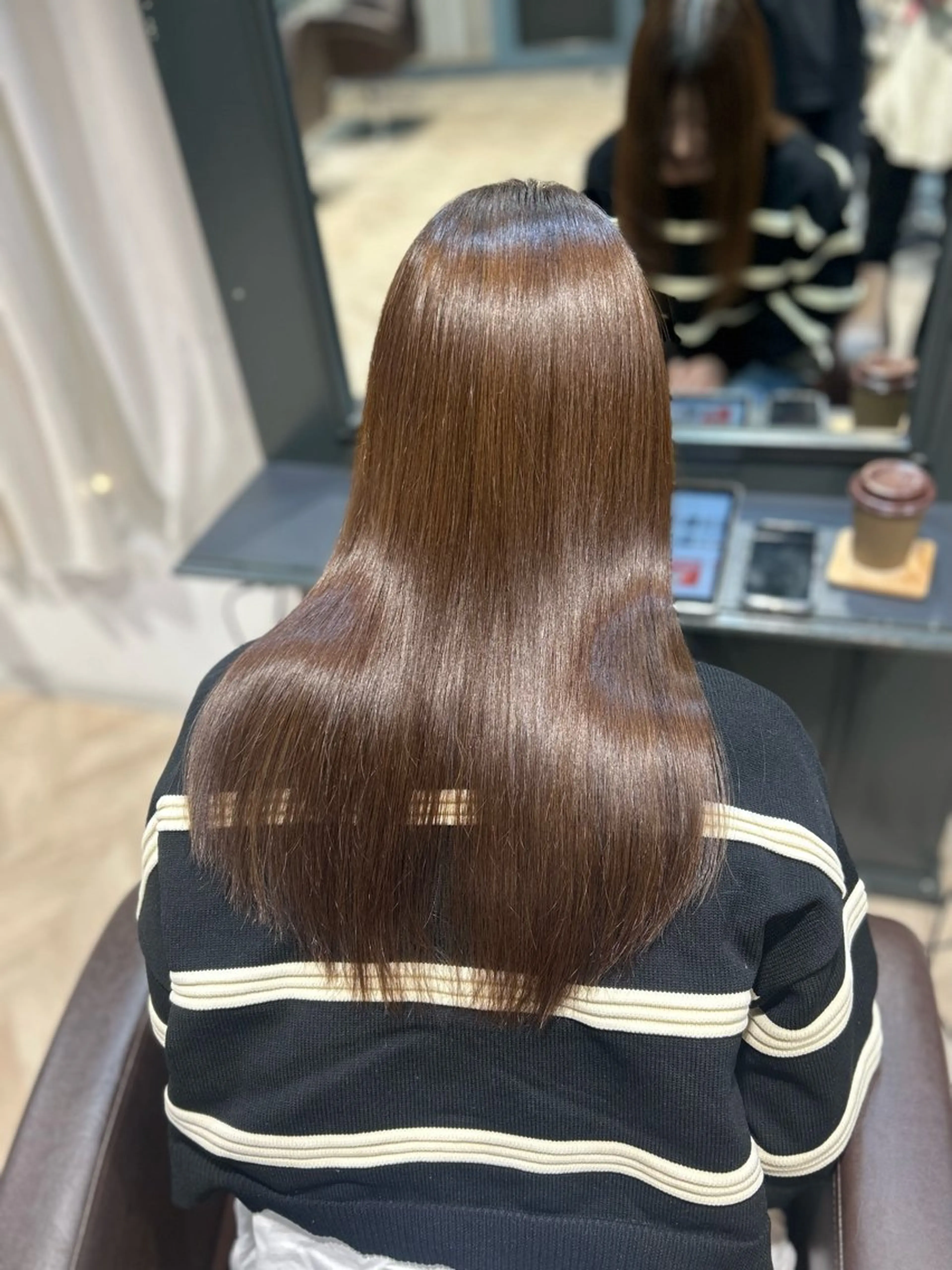 ロング Bonheur西梅田所属・井上 結のヘアスタイル