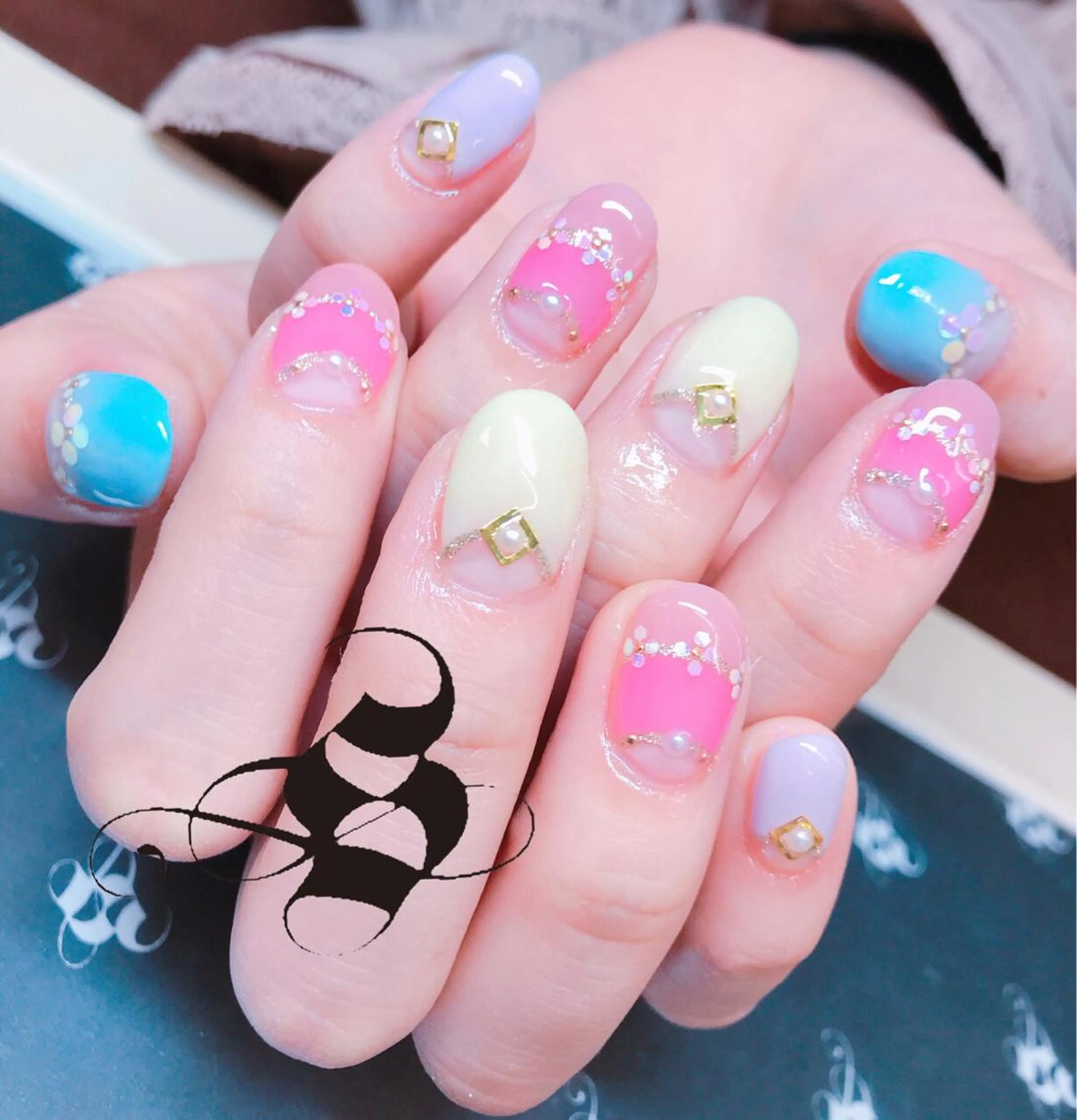 ネイル 長さ出し メンズネイル 持ち込み スカルプネイル ネイルチップ S&S 村田小百合のネイルデザイン