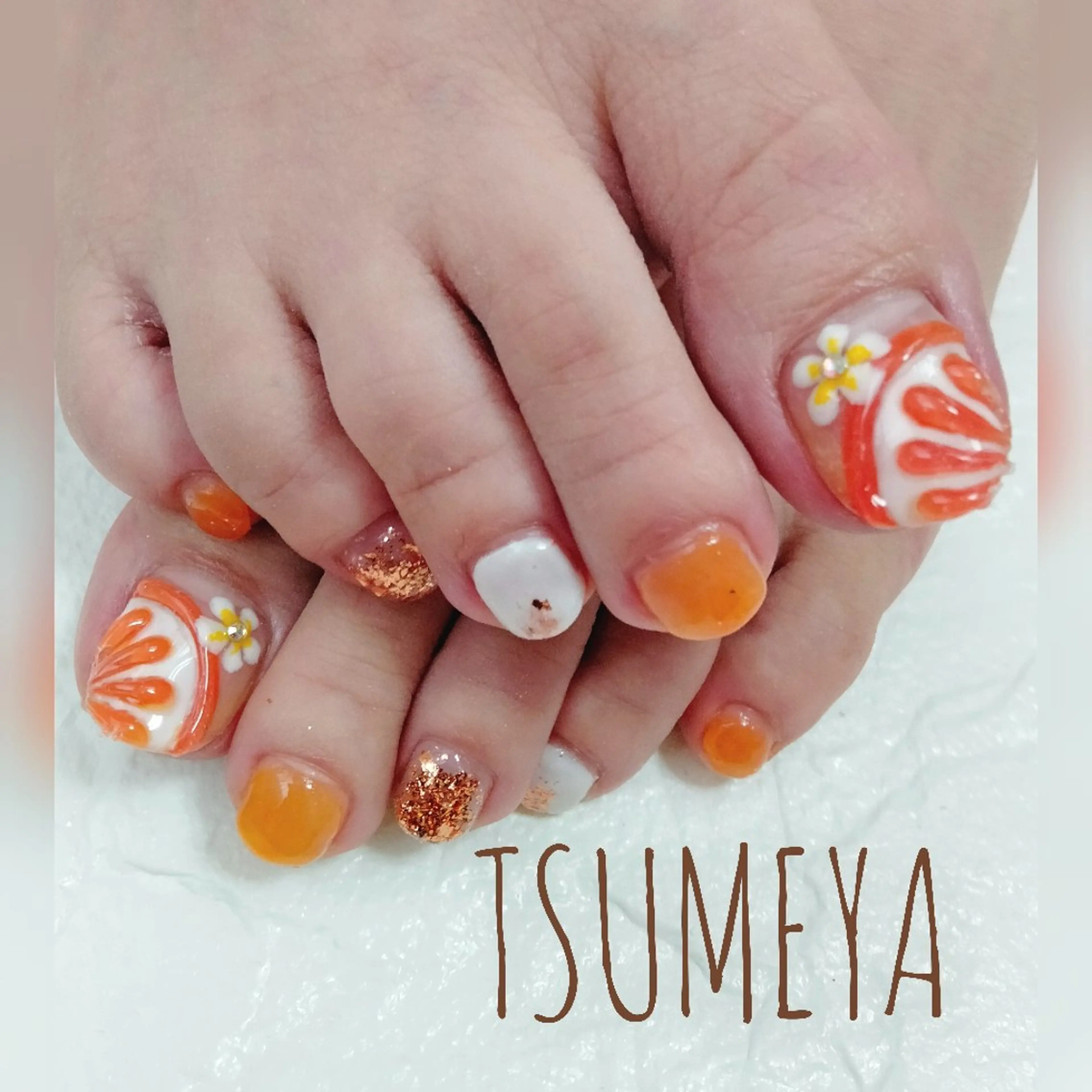 ネイル フットネイル _TSUMEYA _のネイルデザイン