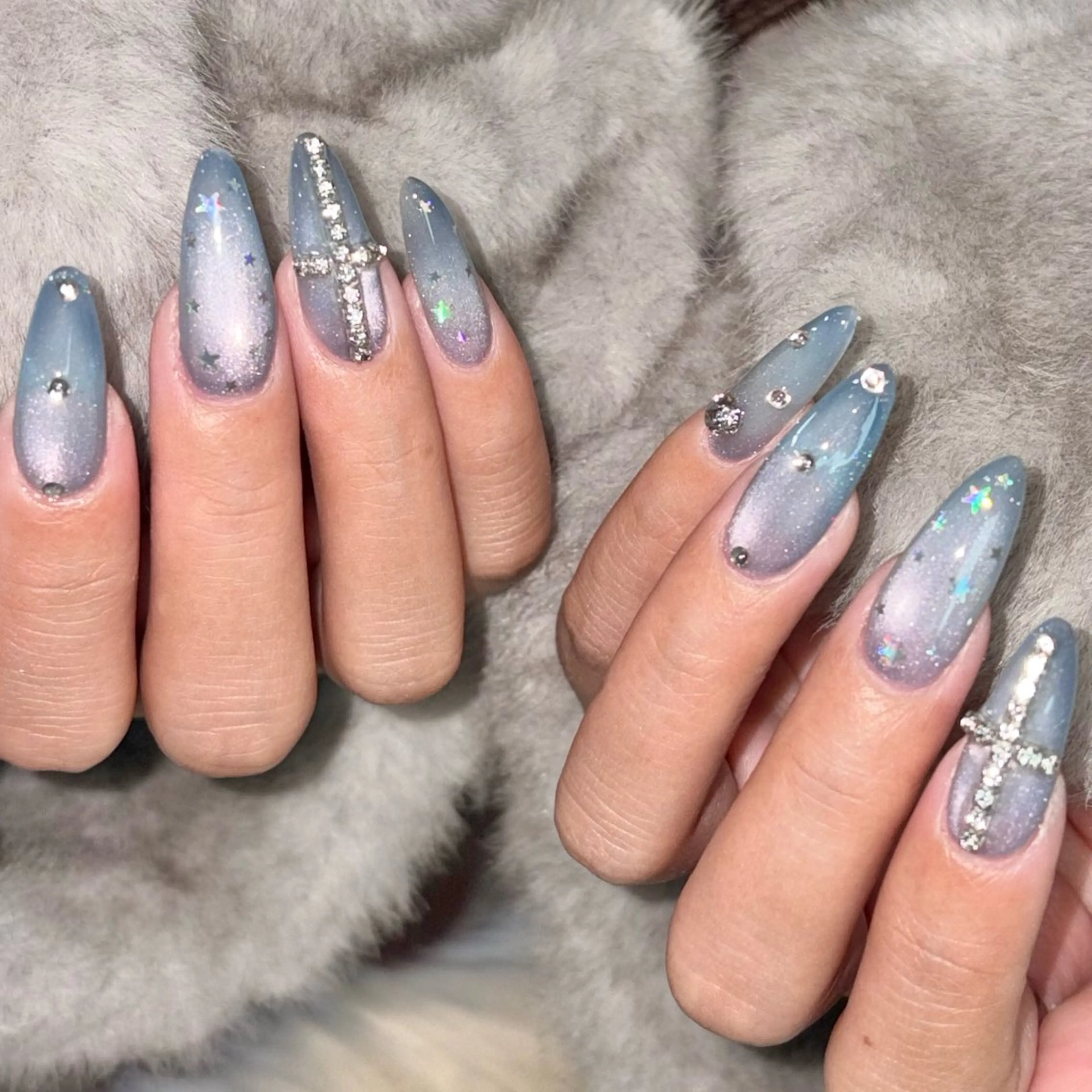 ネイル ハンドネイル Dark honey スカルプ専門原宿店のネイルデザイン