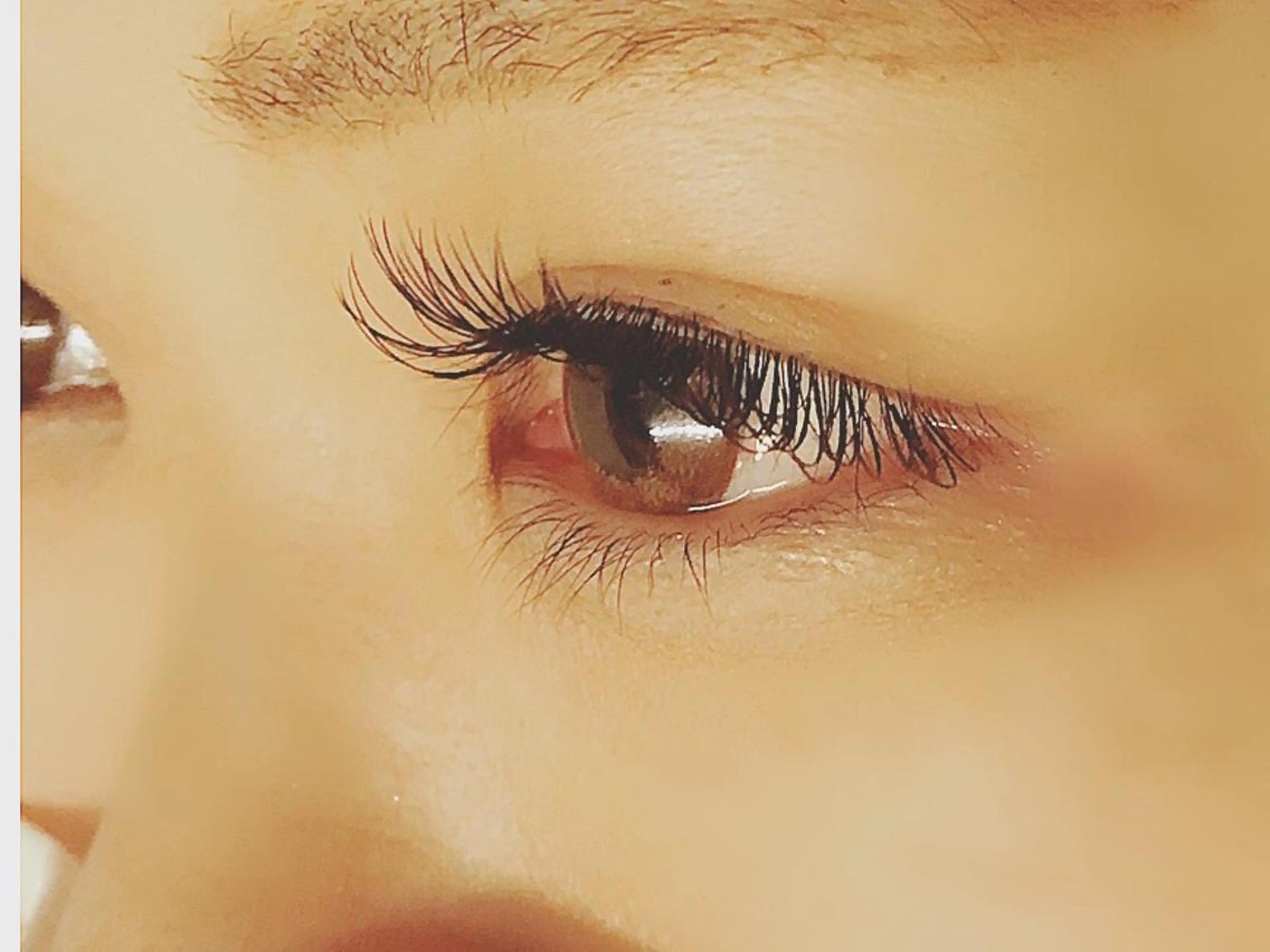 ミンクエクステ100本の写真