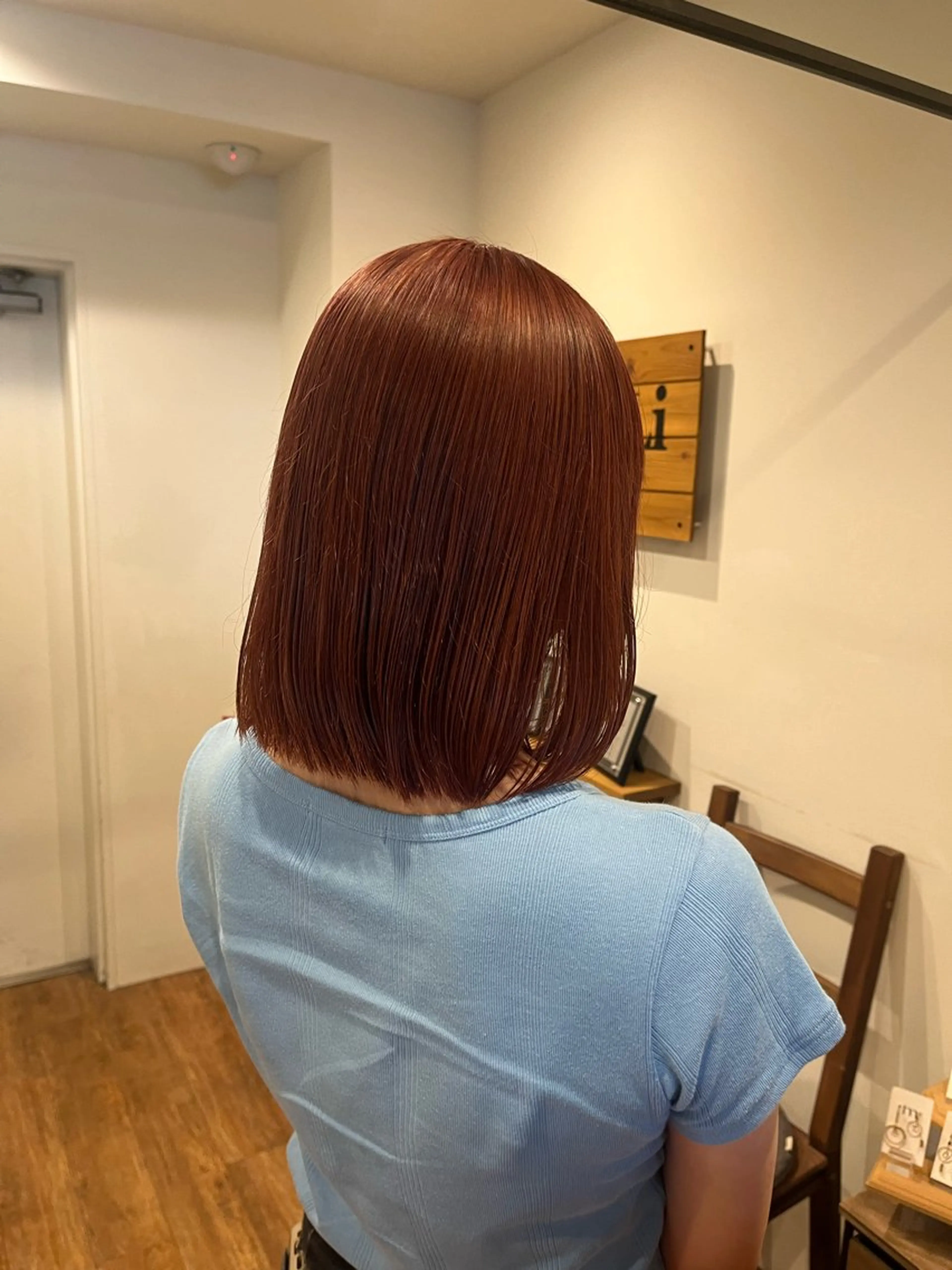 カラー china/ボブ /ブリーチカラーのヘアスタイル