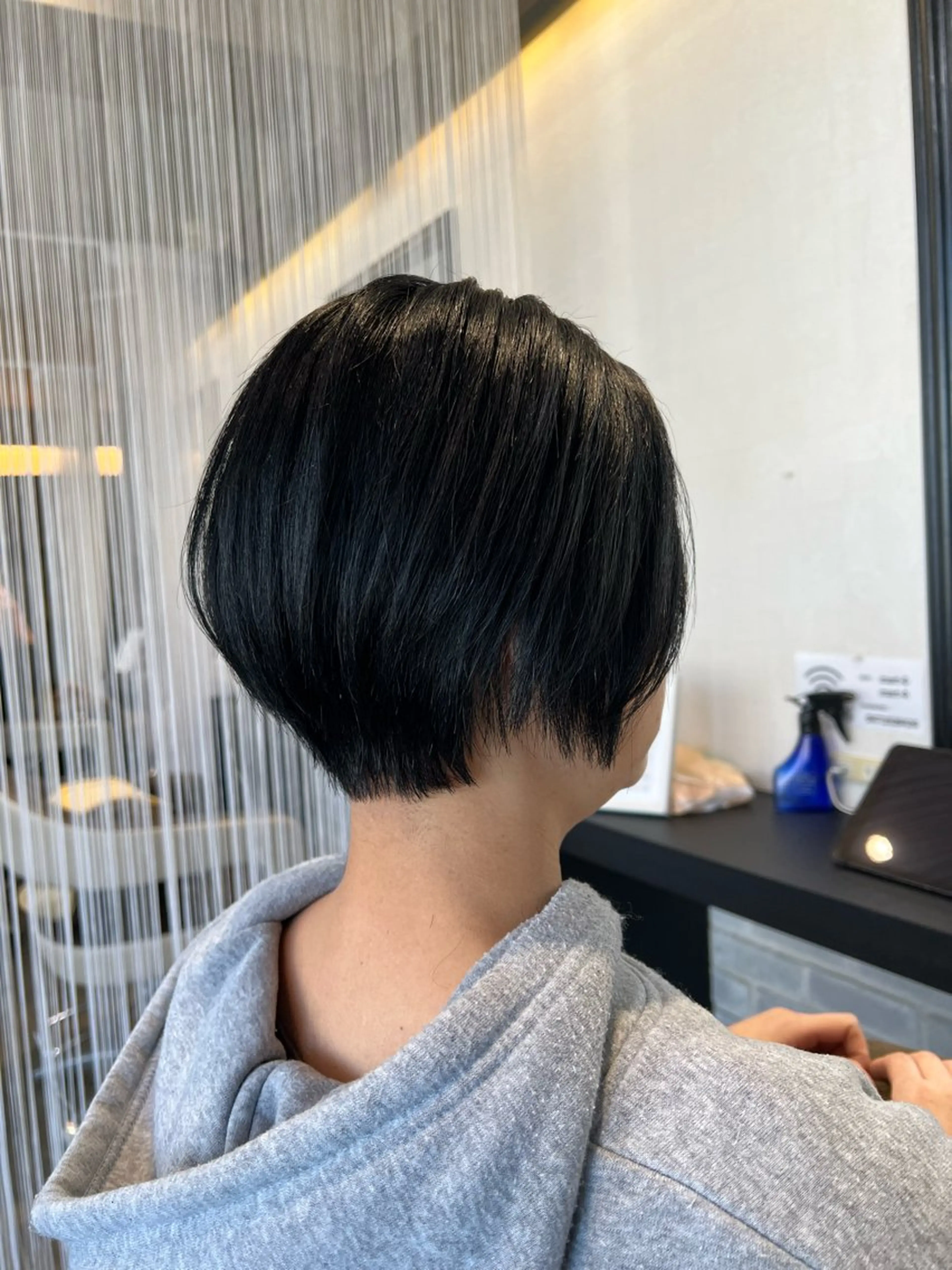 ショート カット 縮毛矯正 トリートメント 川村 綾のヘアスタイル