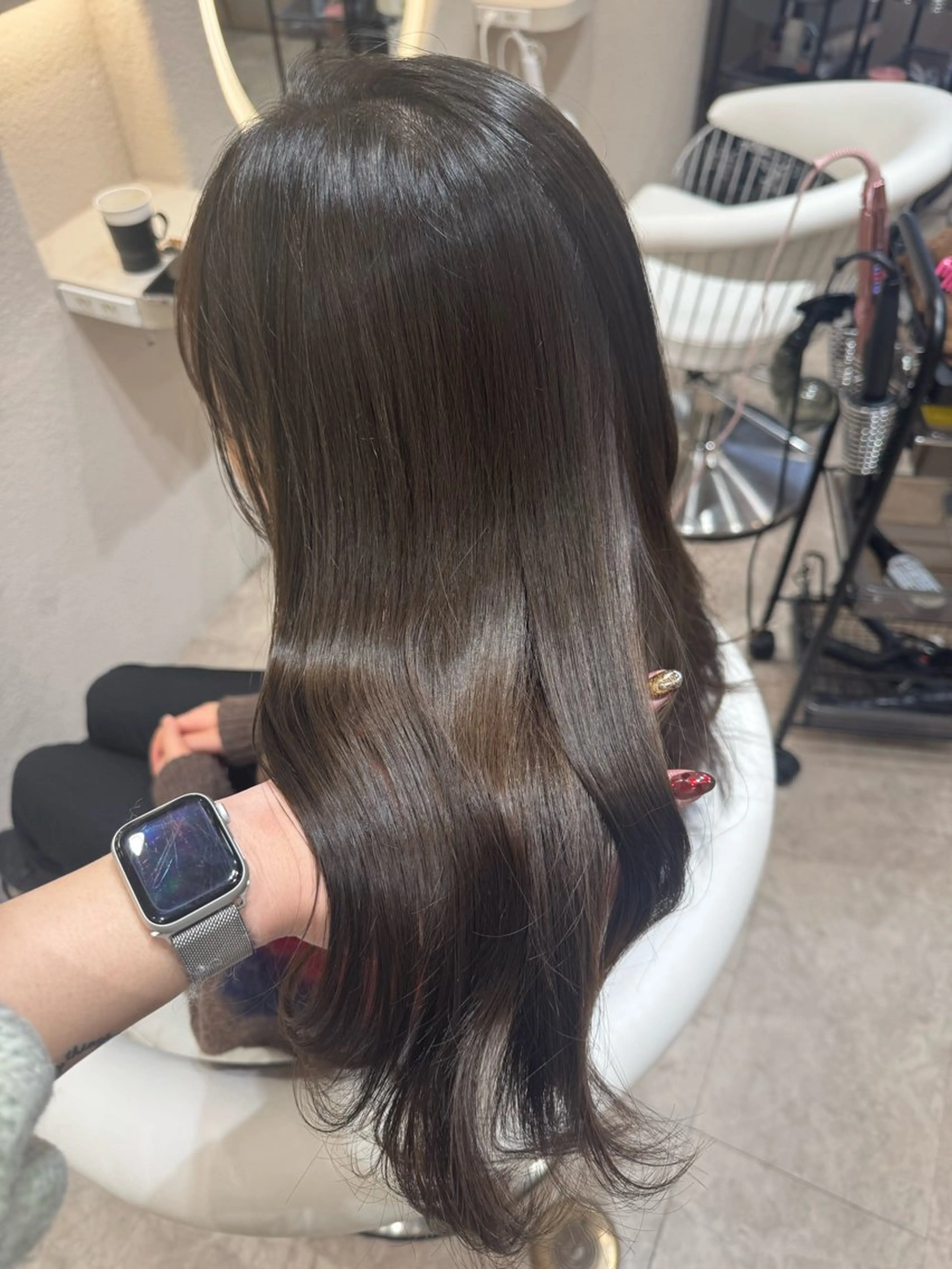 💚赤み消したい方向け💚赤み消しオリーブカラー🫒‎‎‎‎‎🤍➕オリジナル1step treatment✨の写真