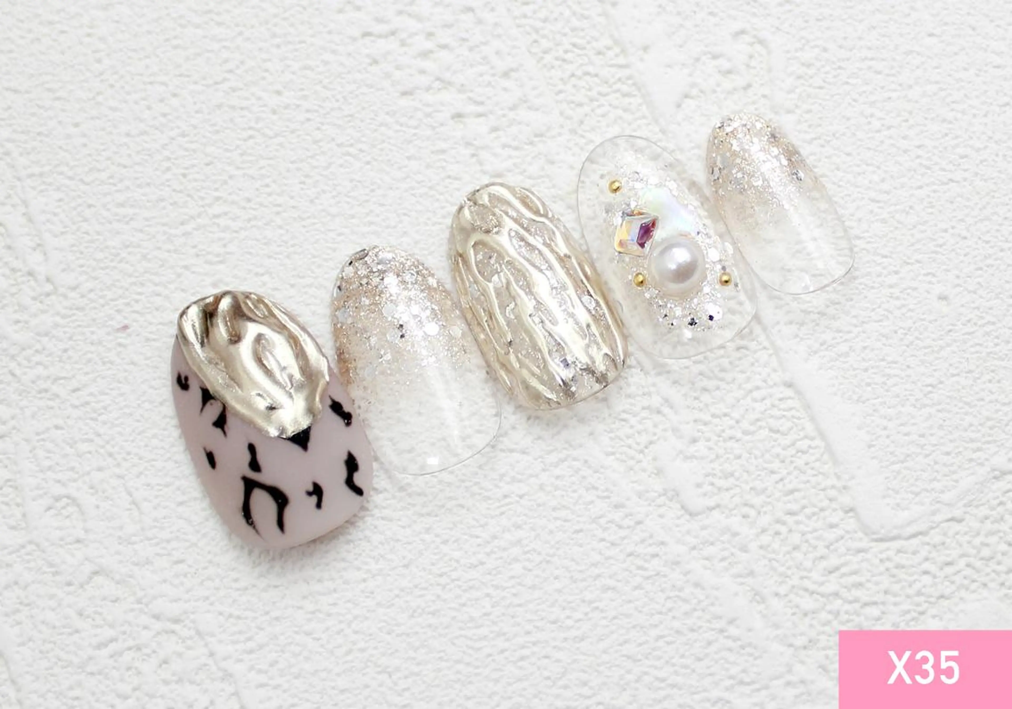 ネイル アートネイル ジェルネイル マグネットネイル ネイル nanのネイルデザイン