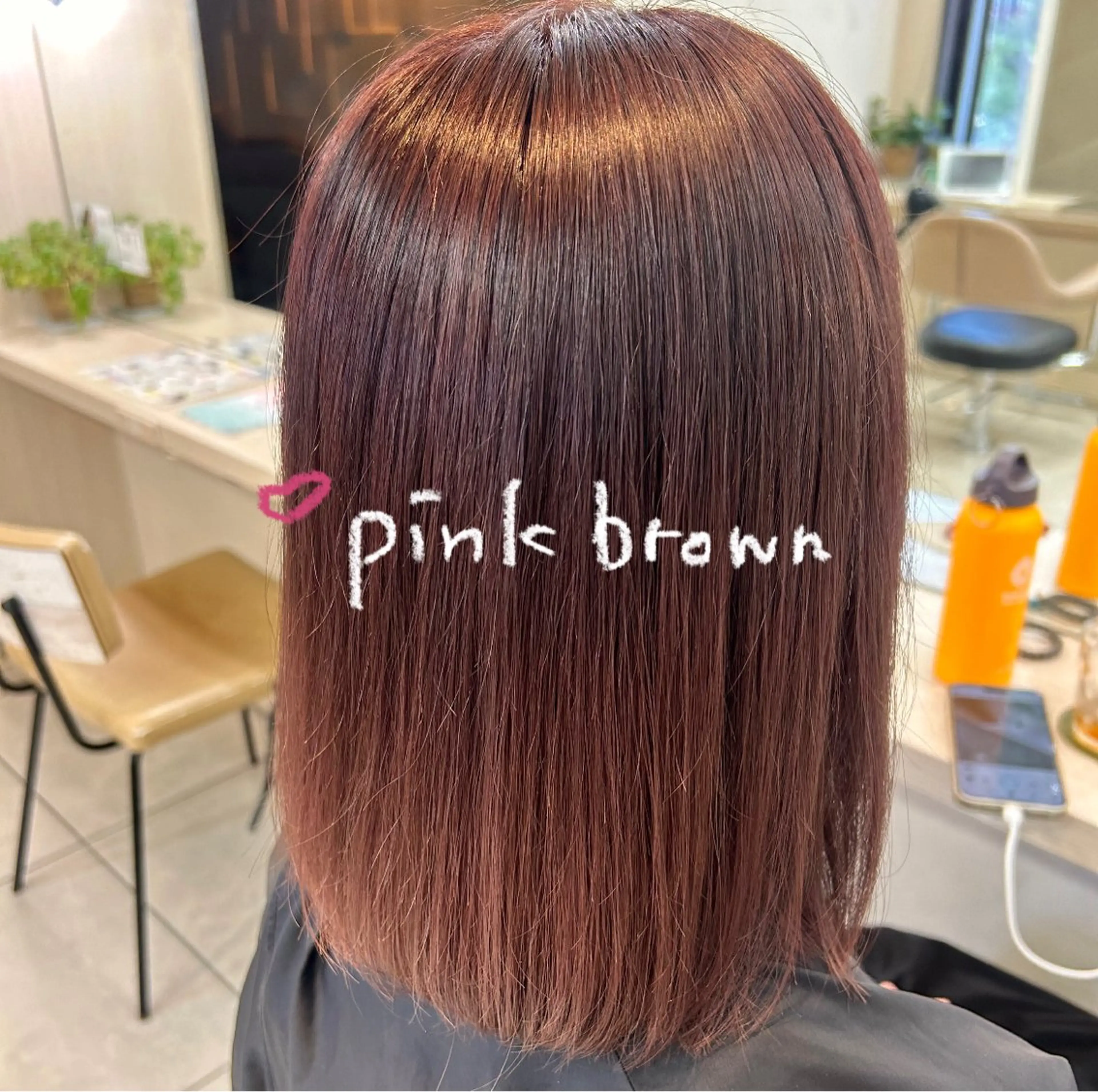 カラー ヘアカラー 🧃暖色カラー/🪷 アレンジ/　yunaのヘアスタイル