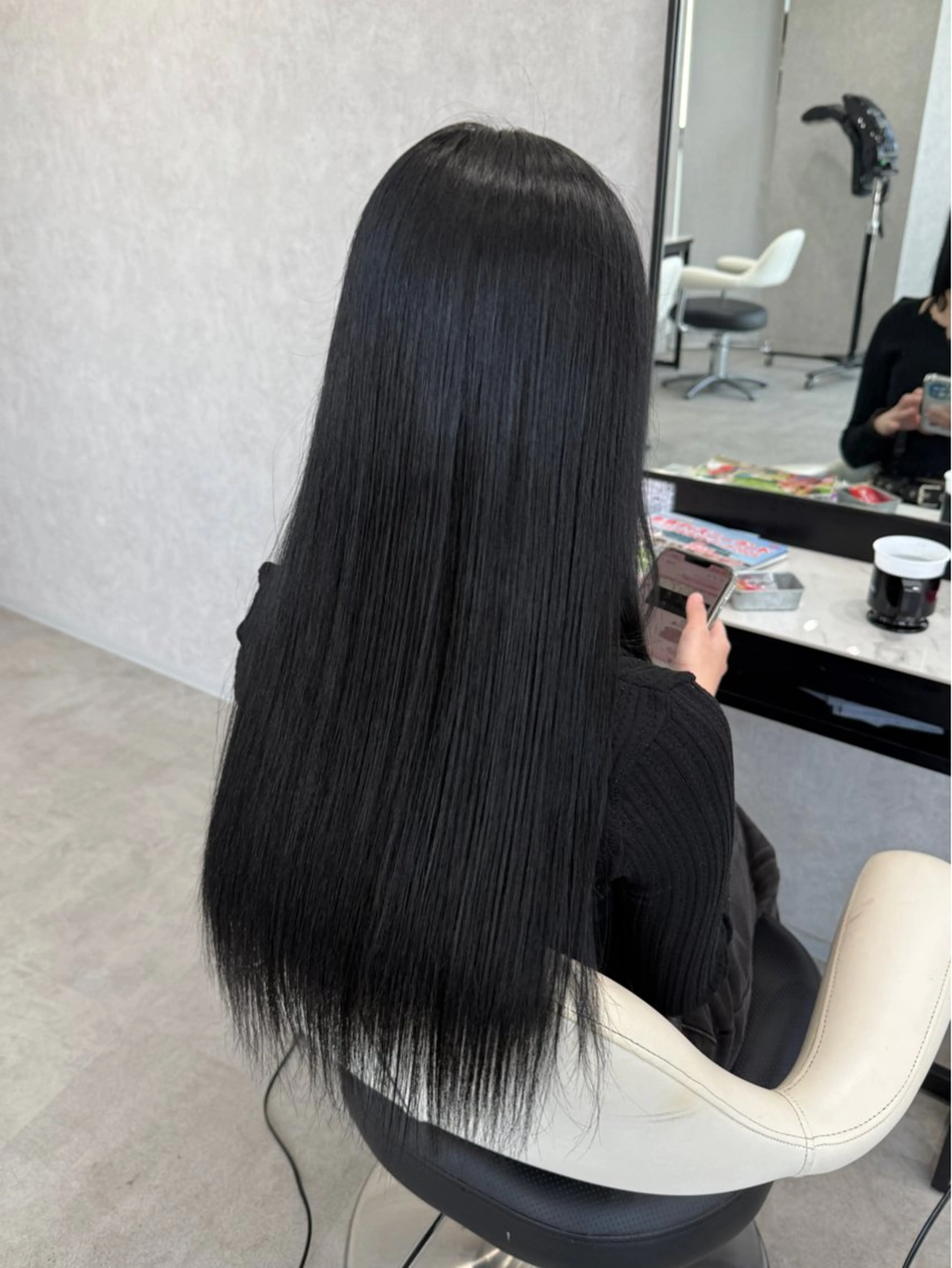 ロング カラー 🩷hair salon dot. tokyo color 🩷所属・hao 🎀🫧のヘアスタイル