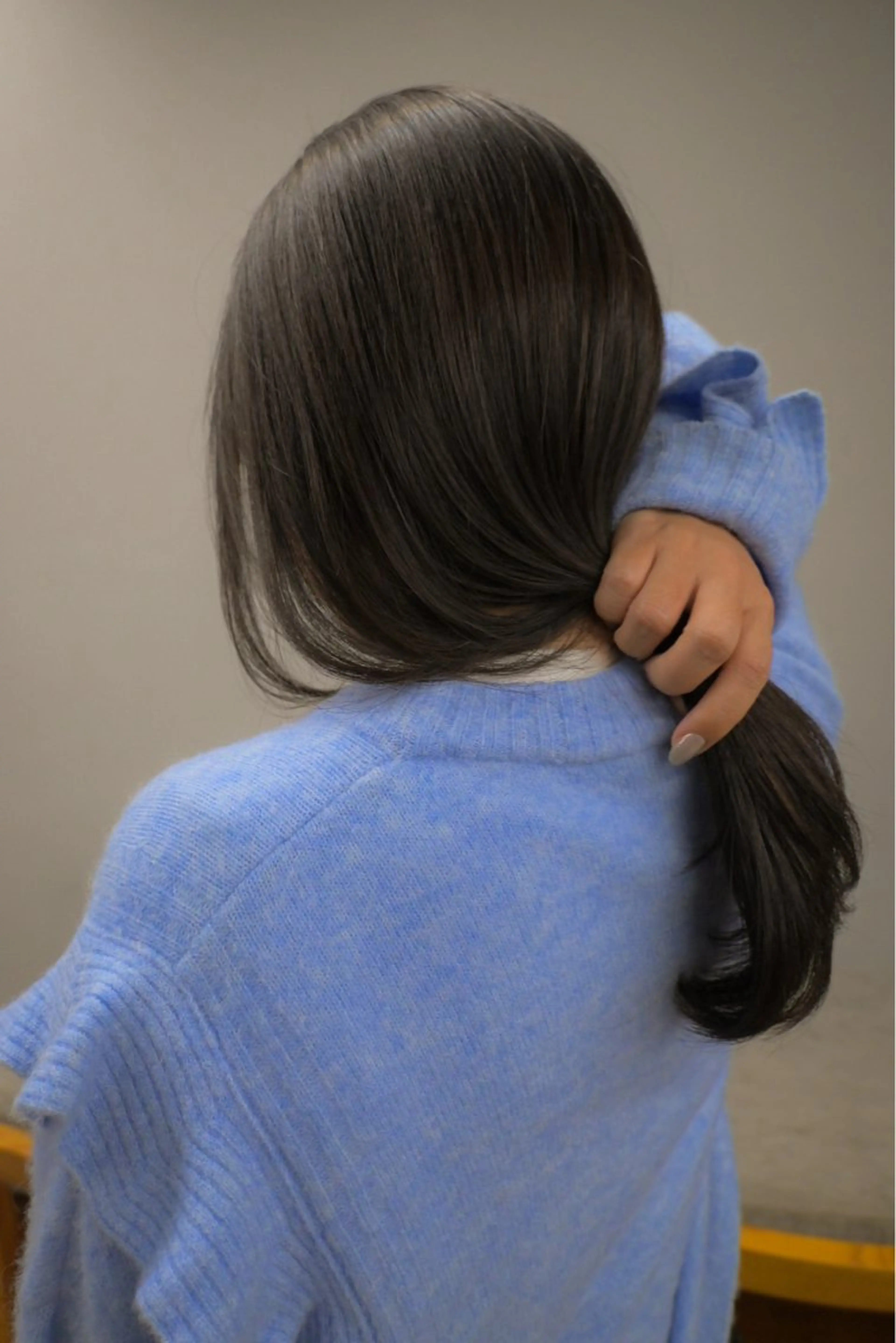 セミロング カラー 日南乃/柔らか ブラウンカラーのヘアスタイル