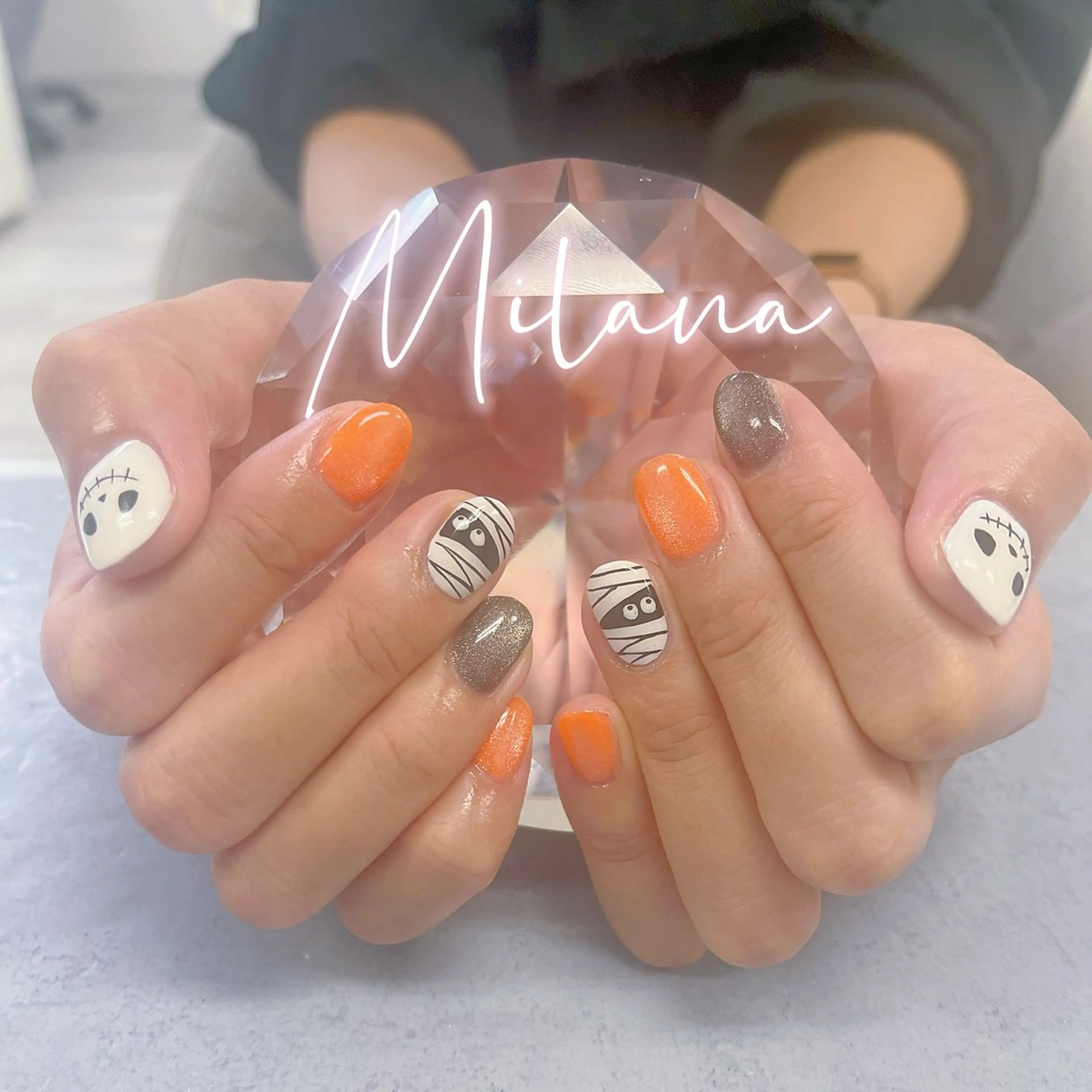 ネイル ハンドネイル Milana 西里のネイルデザイン