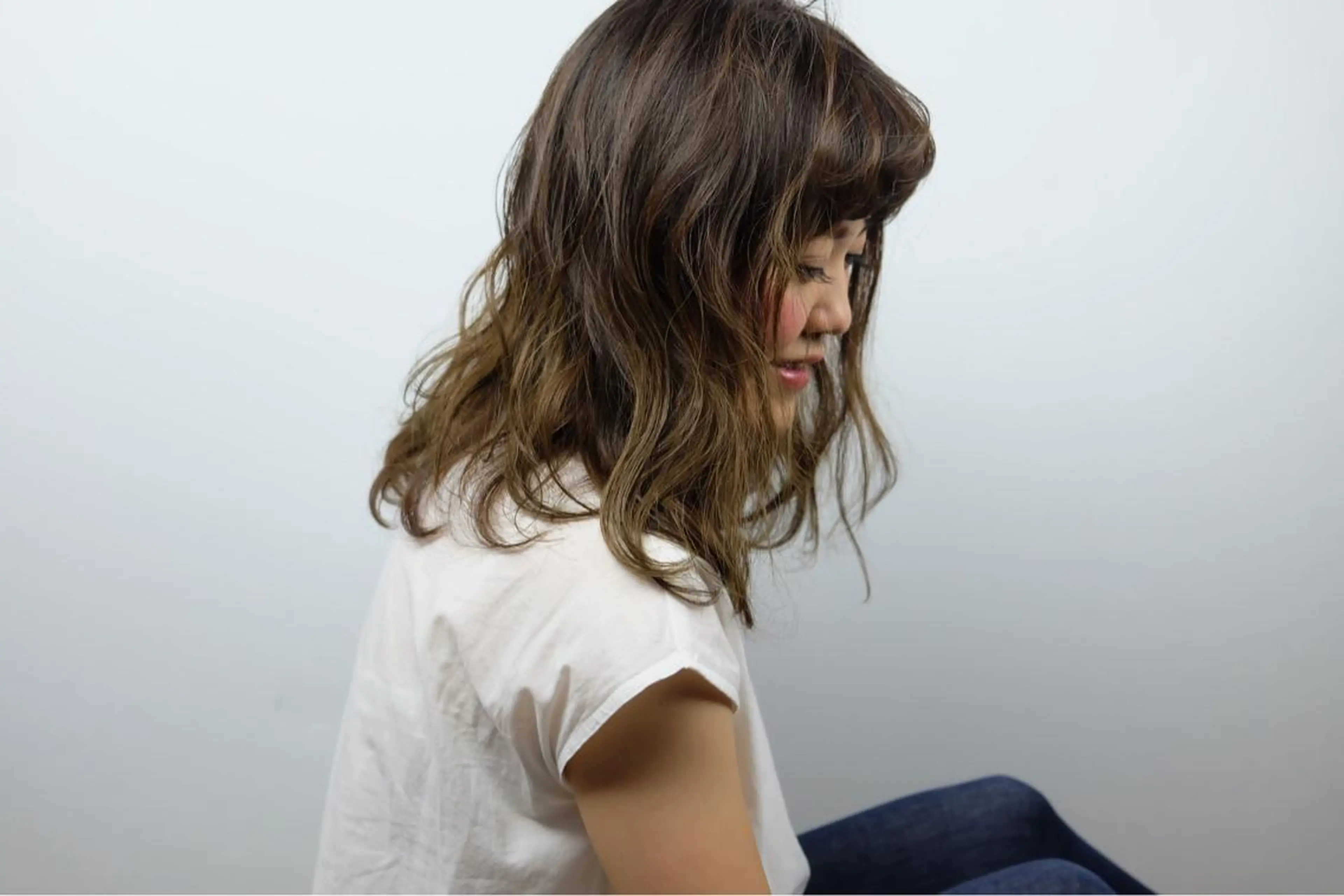 セミロング hair & relax hau'oli所属・佐山 眞紀のヘアスタイル