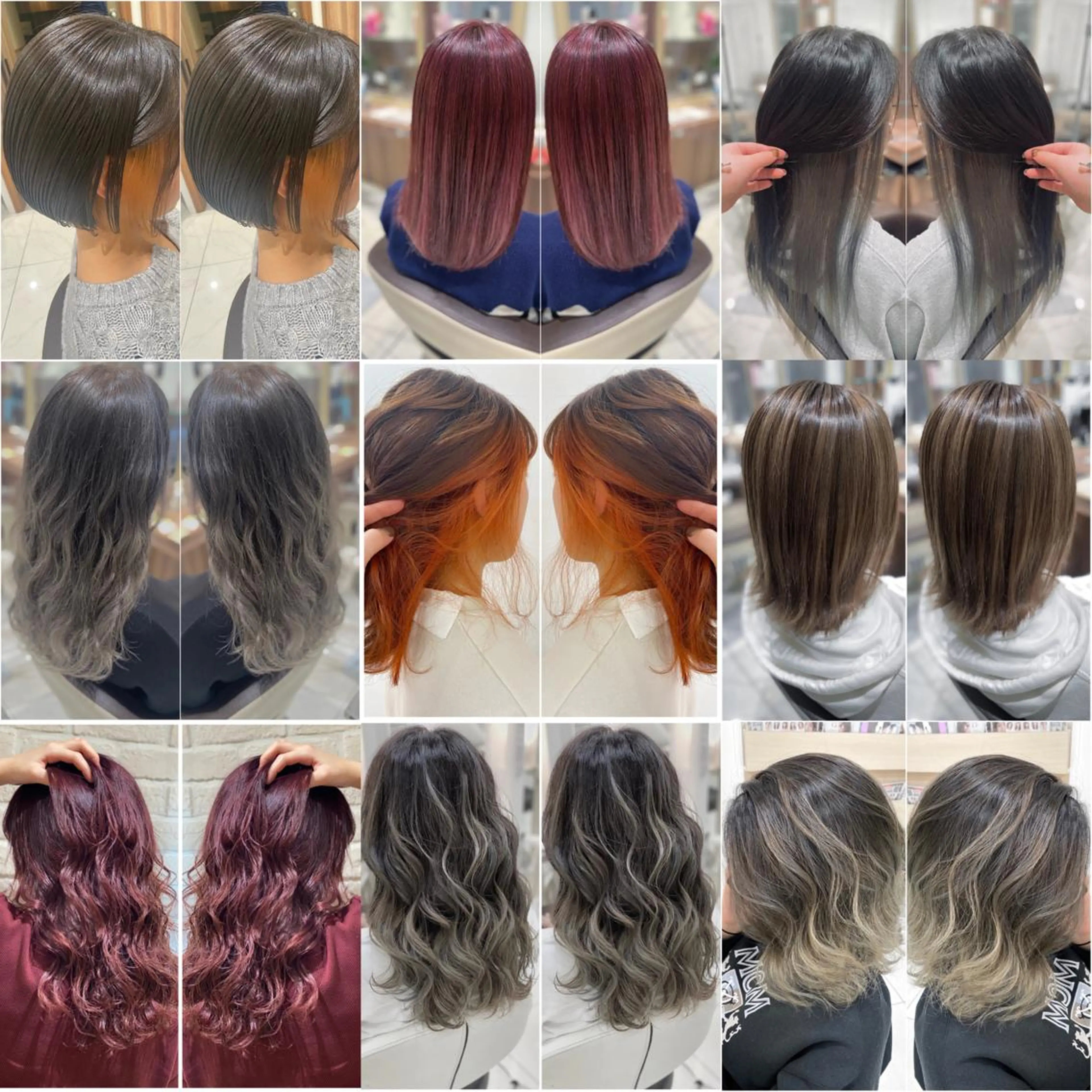 カラー パーマ ヘアアレンジ 全席個室 暖色カラー Zina松園優香🌸のヘアスタイル