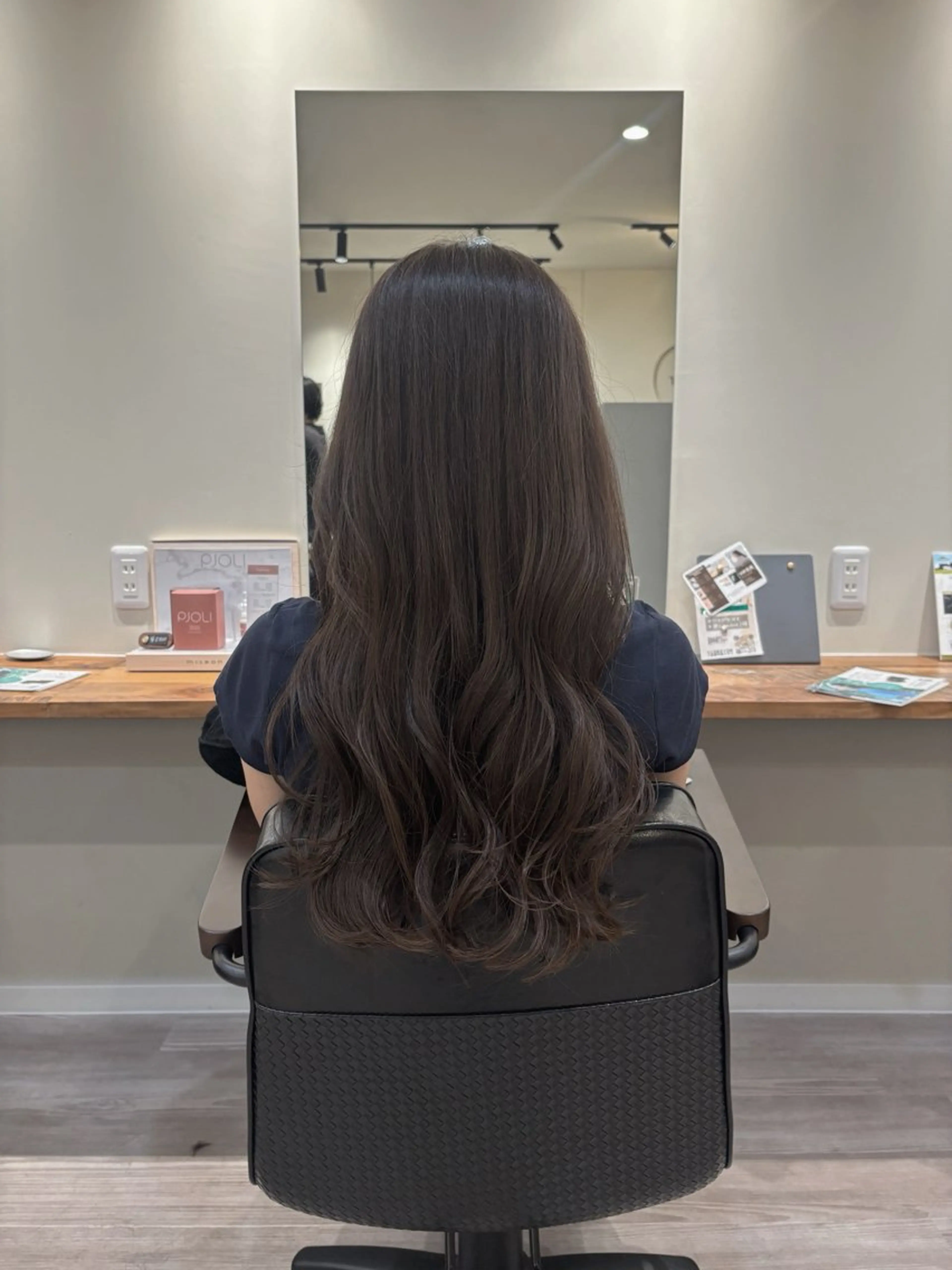 ロング カラー 透明感カラー 髪質改善 ヘアカラー トリートメント 大船/ハイライト Kananiのヘアスタイル