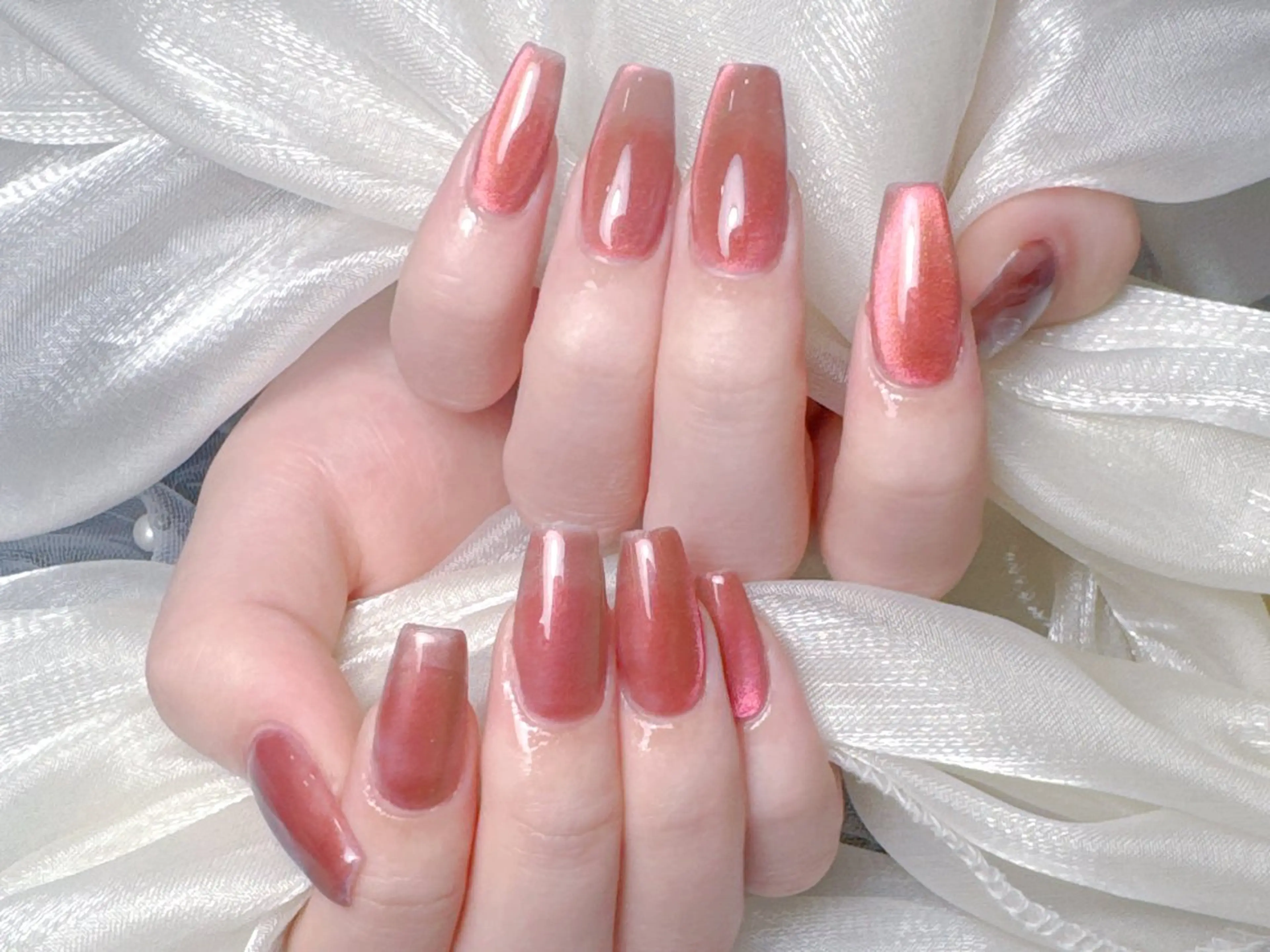 ネイル アートネイル フットネイル ジェルネイル ハート マグネットネイル ハンドネイル ハンドケア HD Studioのネイルデザイン