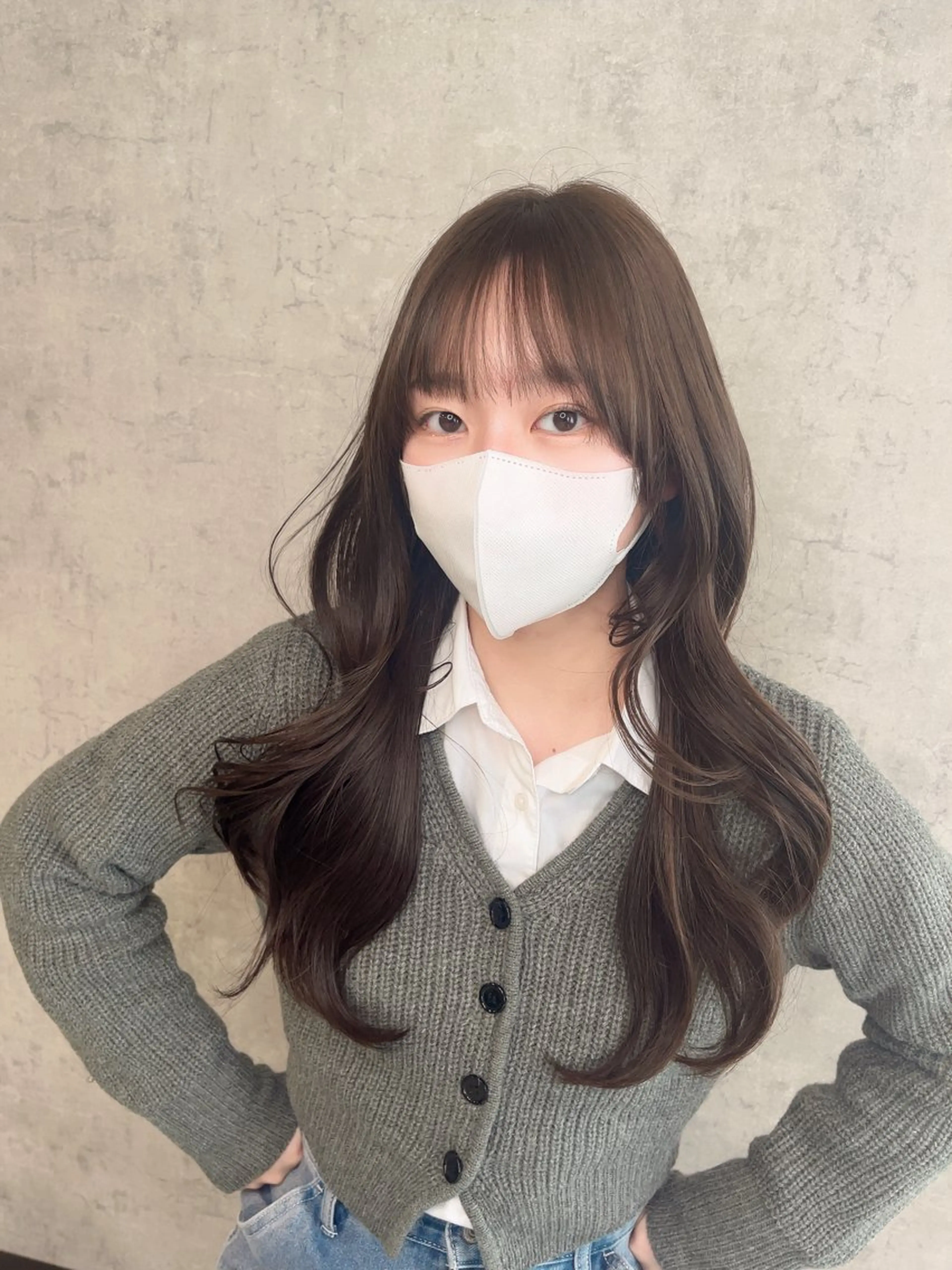 ロング KAEDE🎀 ジャニオタ美容師のヘアスタイル