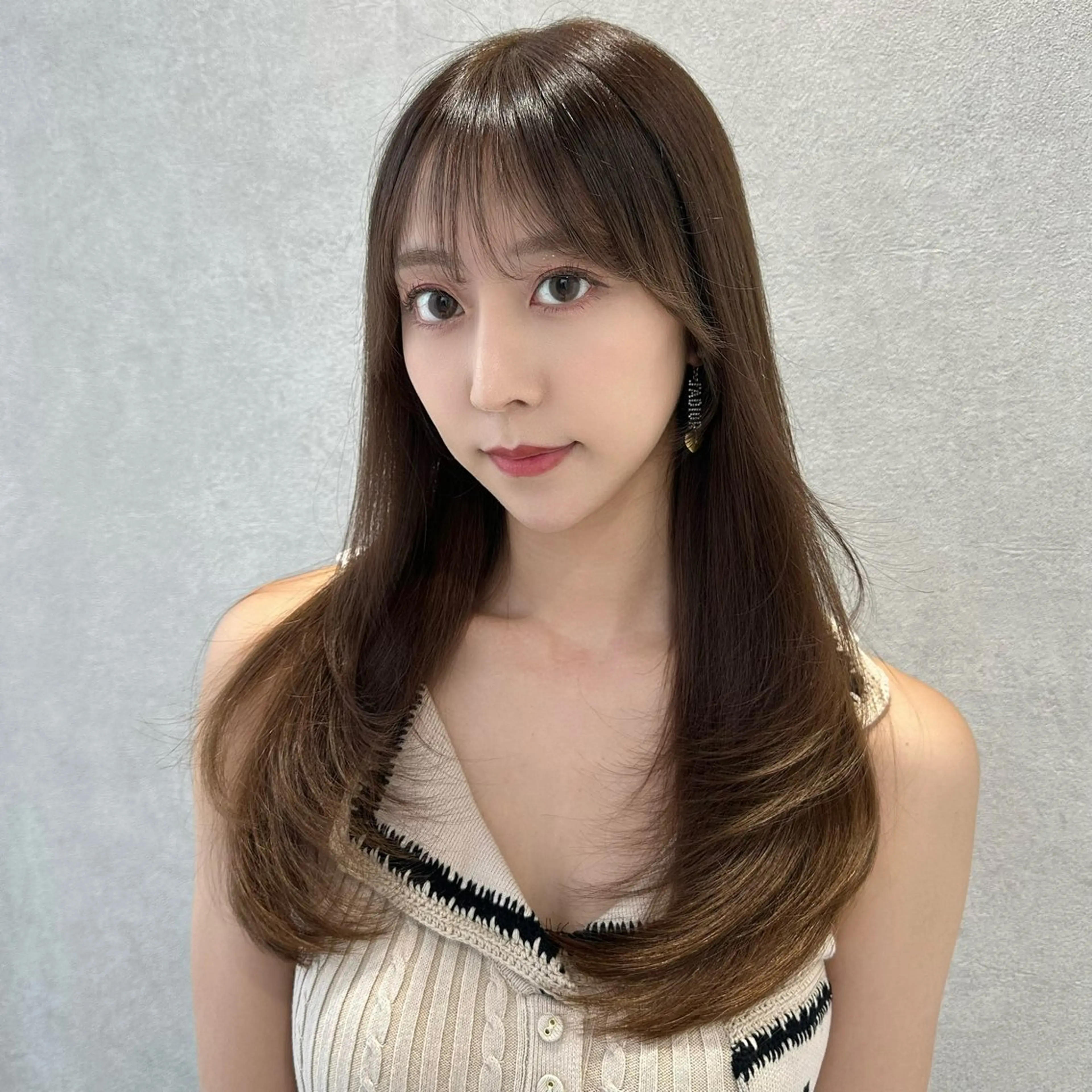 ロング カラー ヘアアレンジ カット トリートメント FERiCIA.  表参道所属・レイヤーカット 🪄吉野翔悟のヘアスタイル