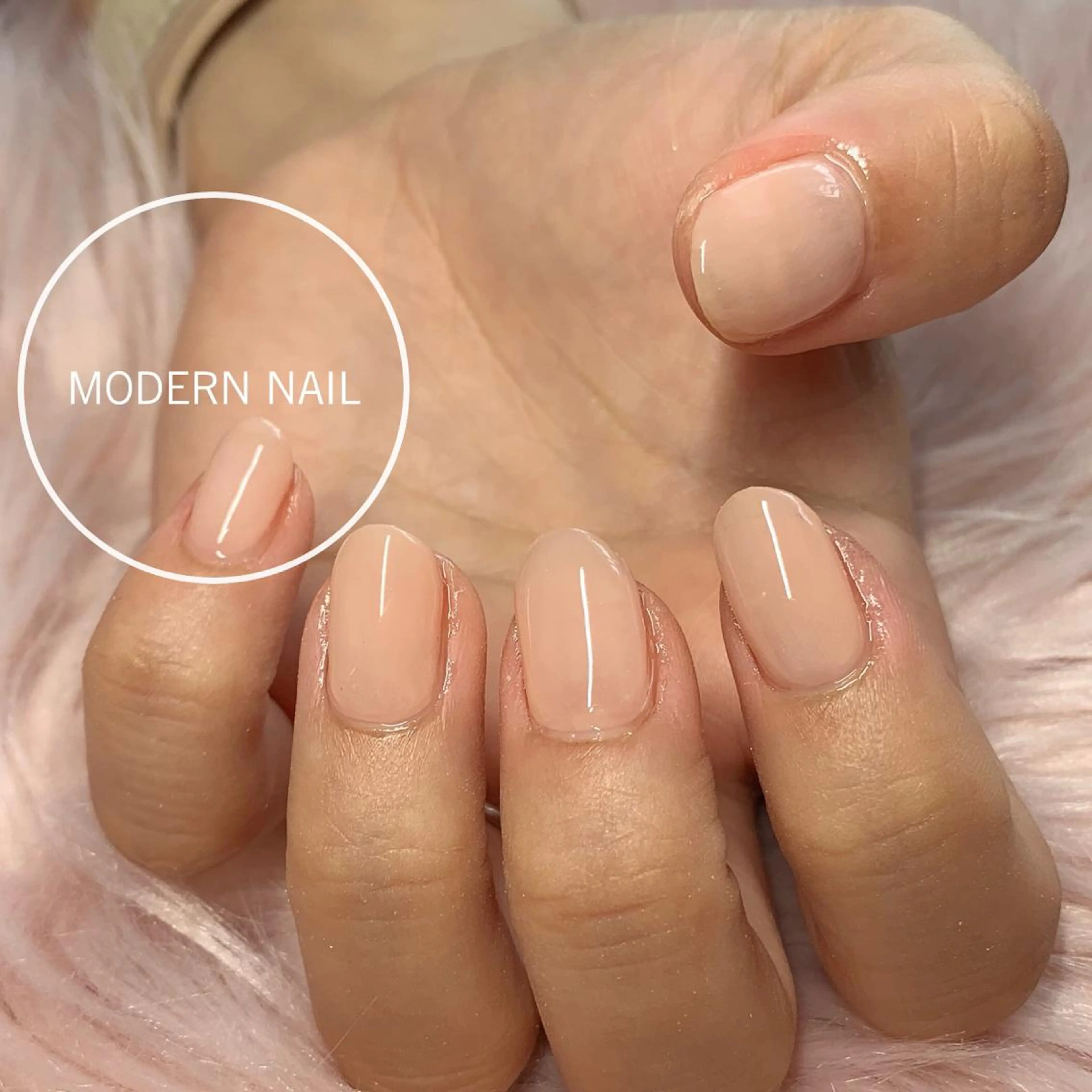 ネイル ワンカラーネイル ハンドネイル 小川 玲奈のネイルデザイン