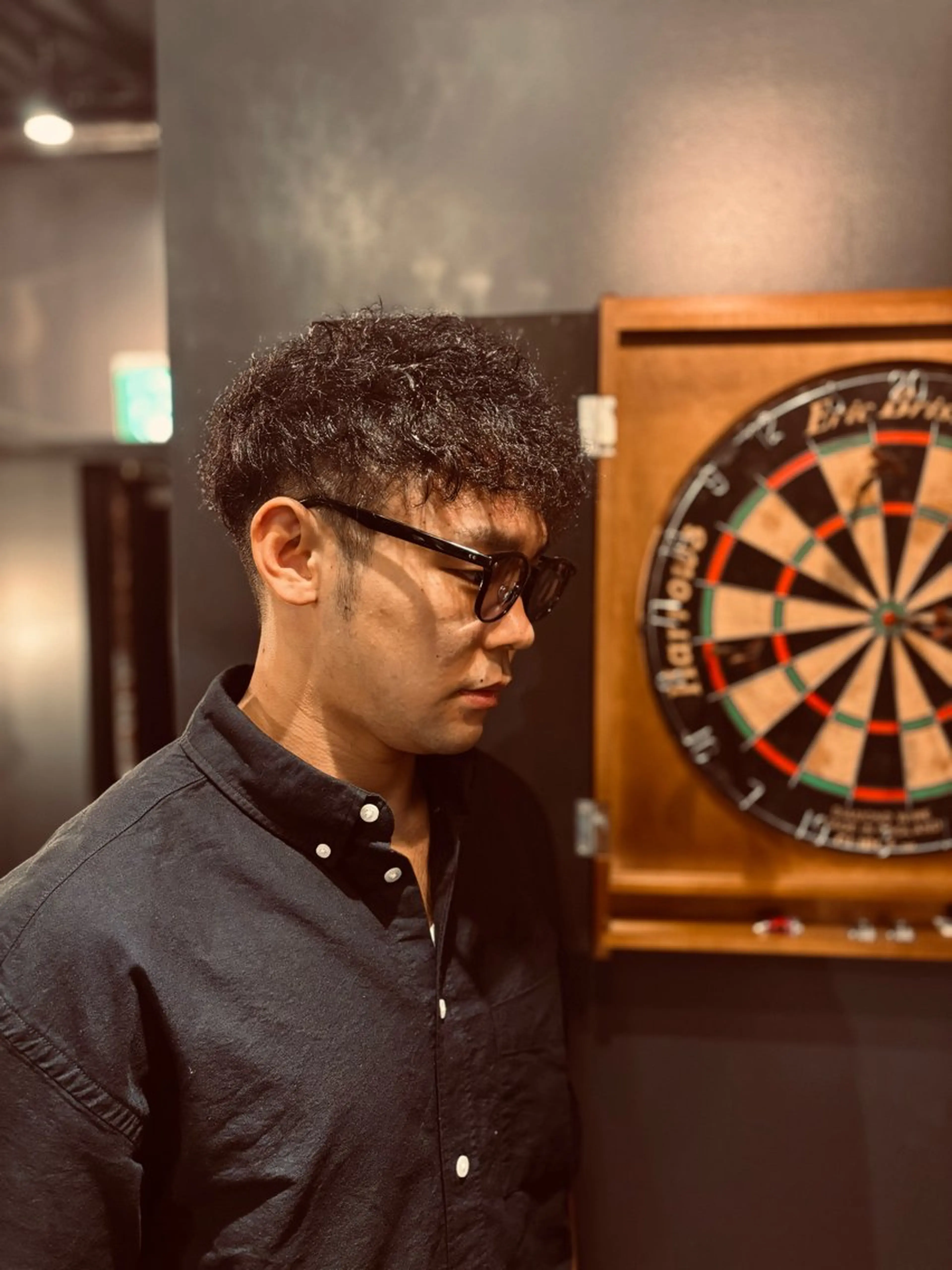 ショート パーマ 銀座 shino 鎌田裕貴のヘアスタイル