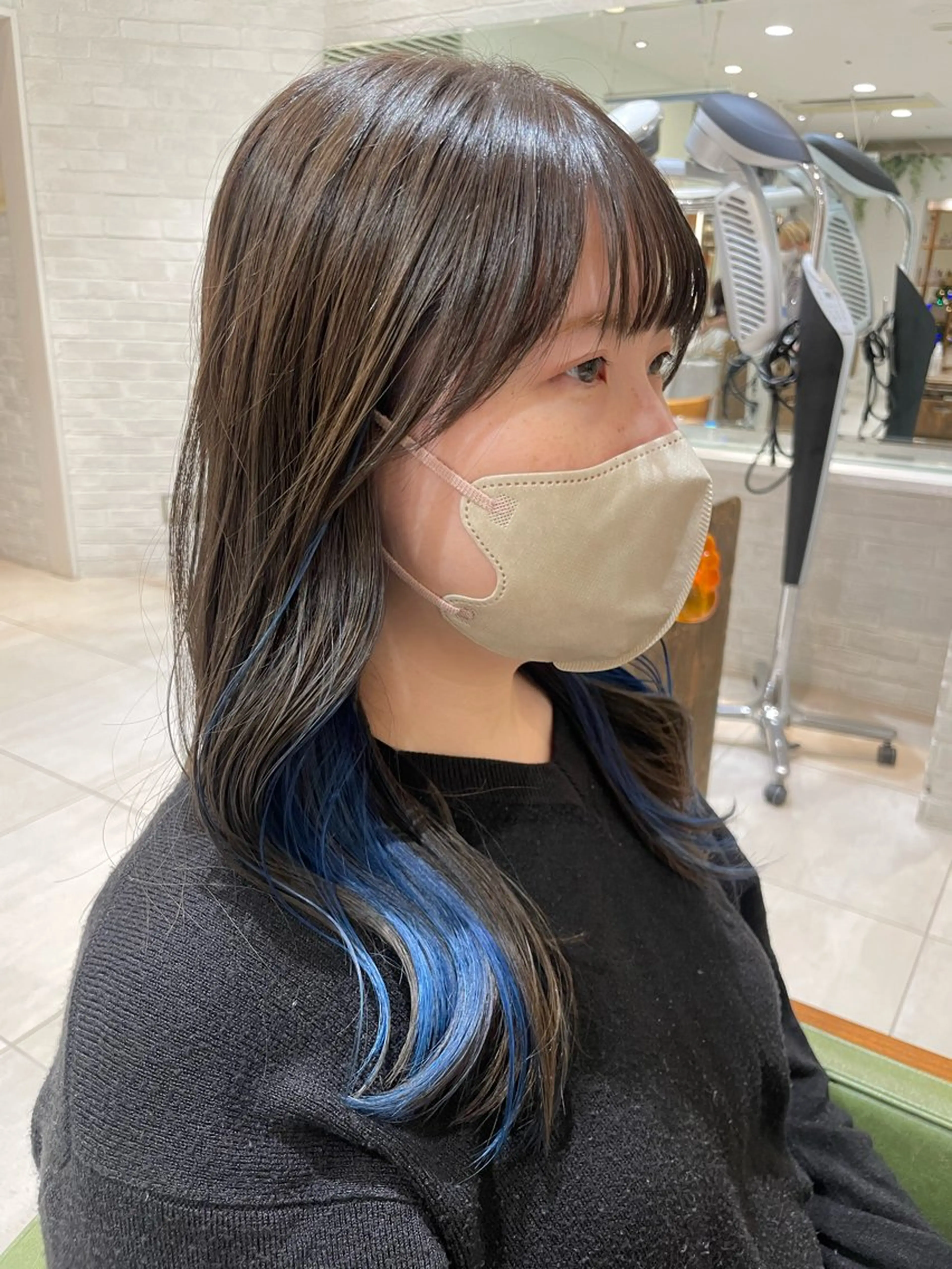 ロング カラー 石渡このみ 🍊レイヤーカットのヘアスタイル