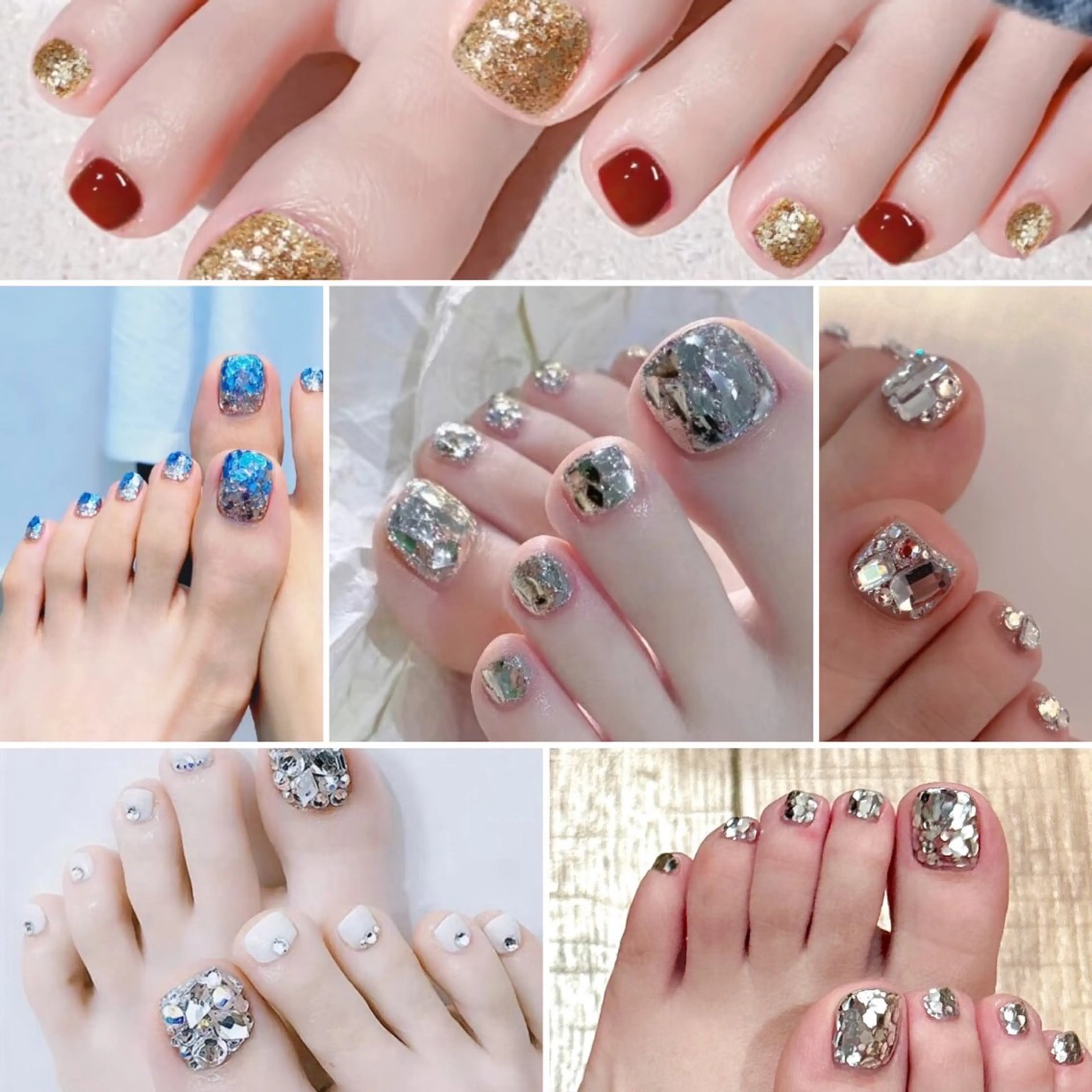 ネイル フットネイル フレンチネイル ジェルネイル ガラスフレンチ 韓国ネイル 大門浜松町 ネイルのネイルデザイン