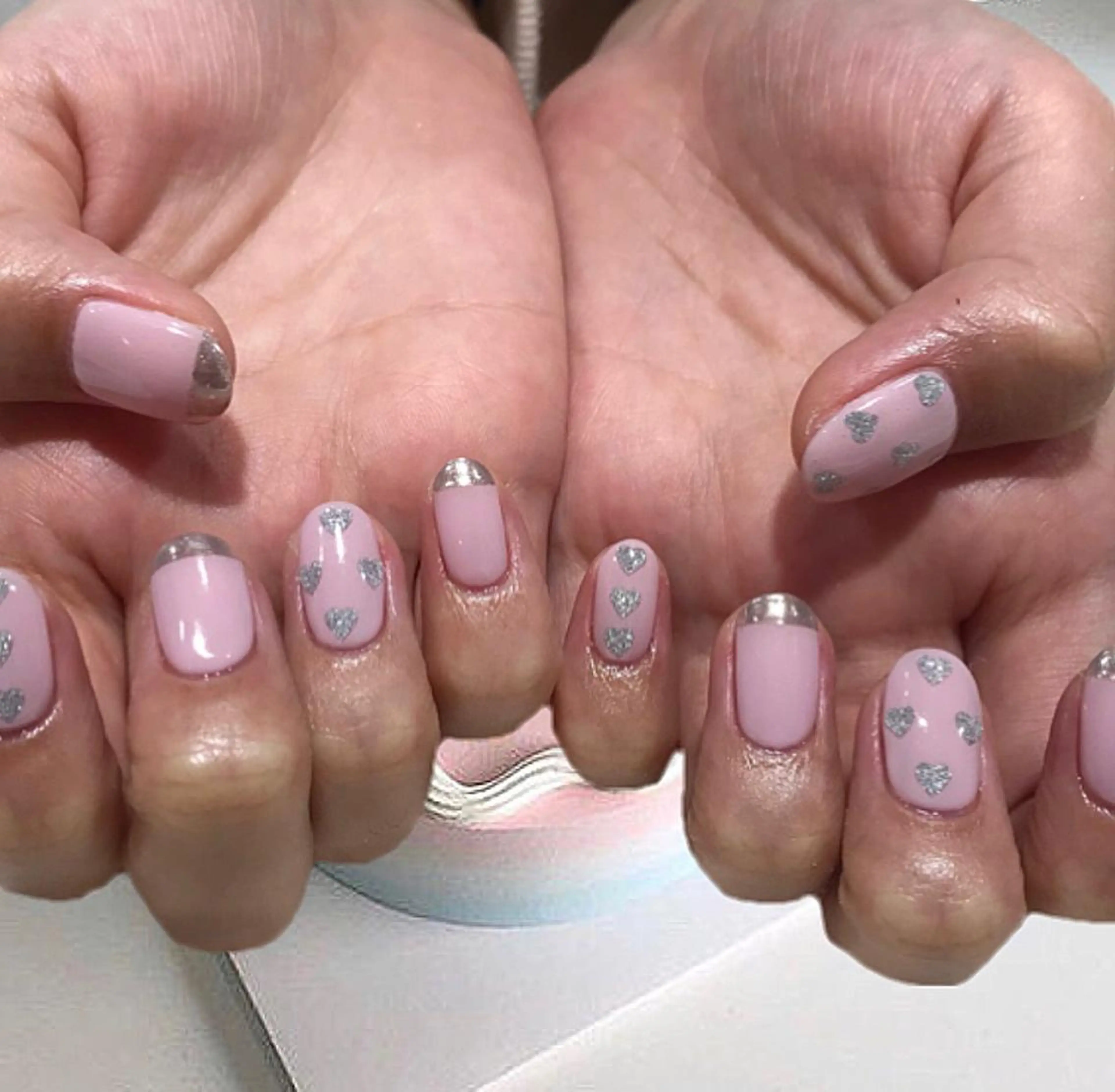 ネイル ピンク sharesalon    room59所属・nozomi 🌙のネイルデザイン