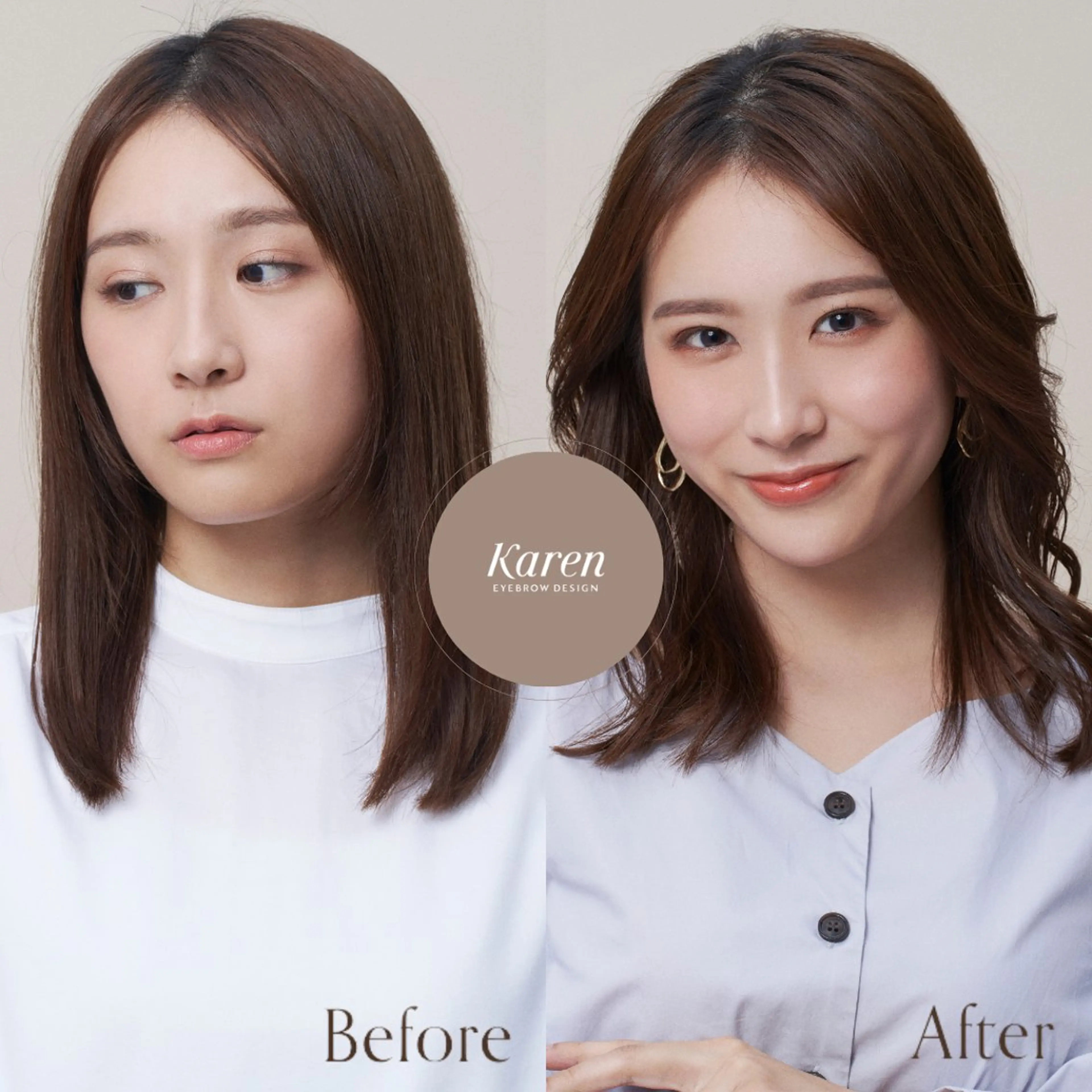 アイブロウ 眉カット パーマ/ハイトーン /吉田眞のヘアスタイル