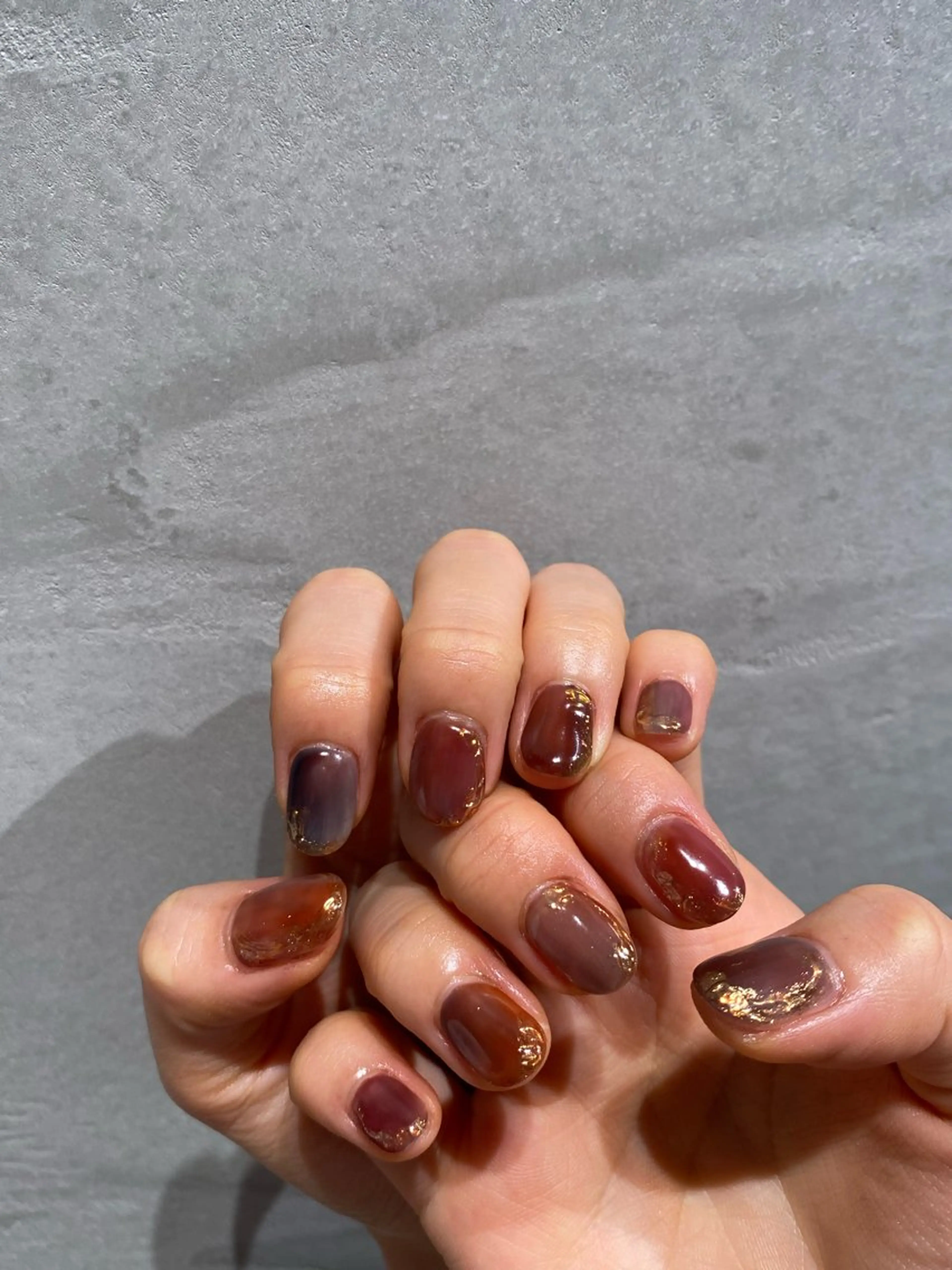 ネイル ハンドネイル Yuriko Omi パラジェル/渋谷のネイルデザイン