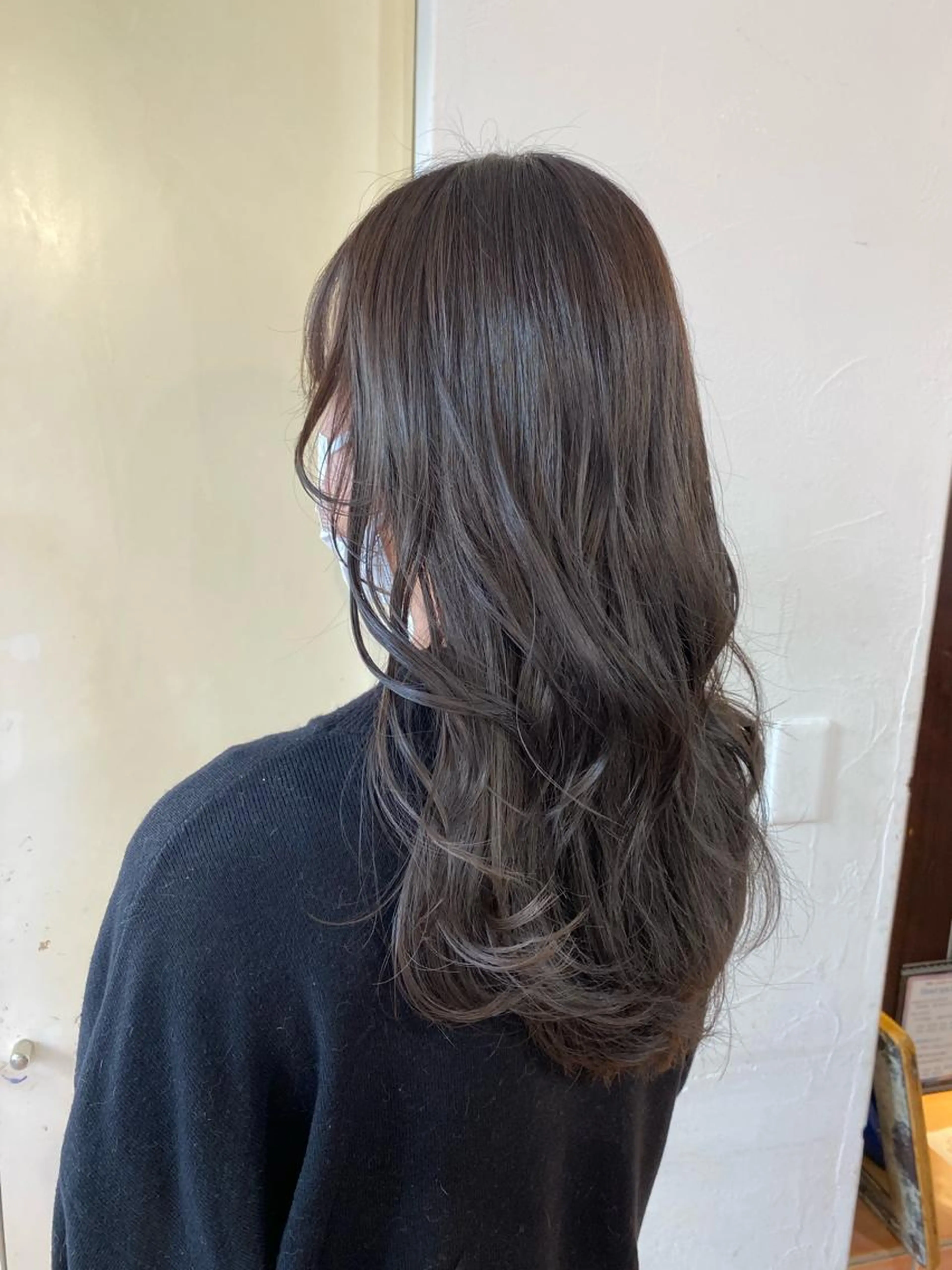 🫧💗髪が生き返る✨💗高濃度水素ケアカラー＋似合わせカット🫧の写真