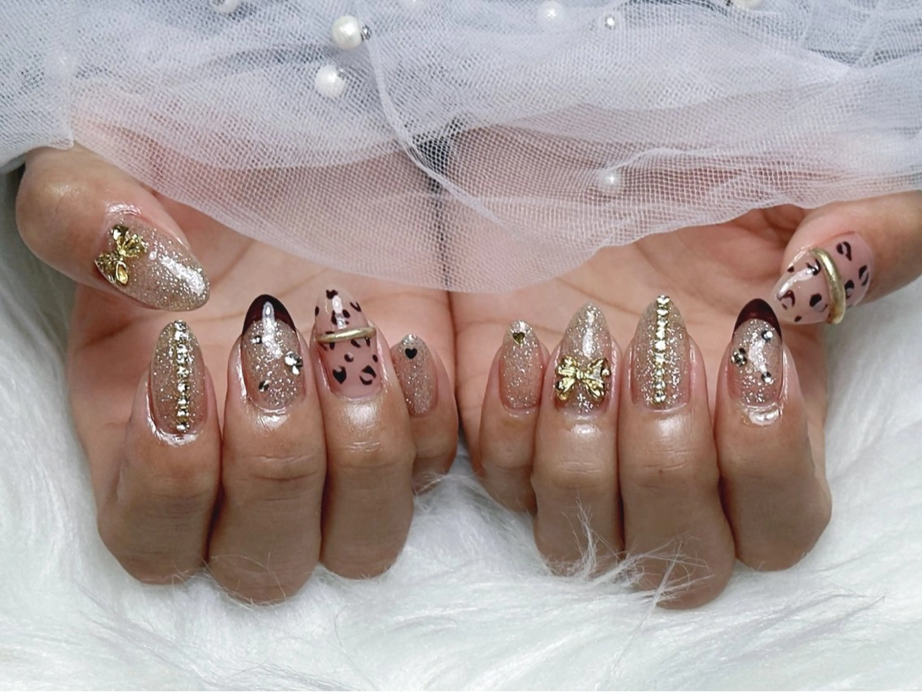 ネイル ハンドネイル フットネイル 【Eclat ｴｸﾗ】nail＆beauty所属・Eclat〔ｴｸﾗ〕 MOEKA𝜗𝜚*のネイルデザイン