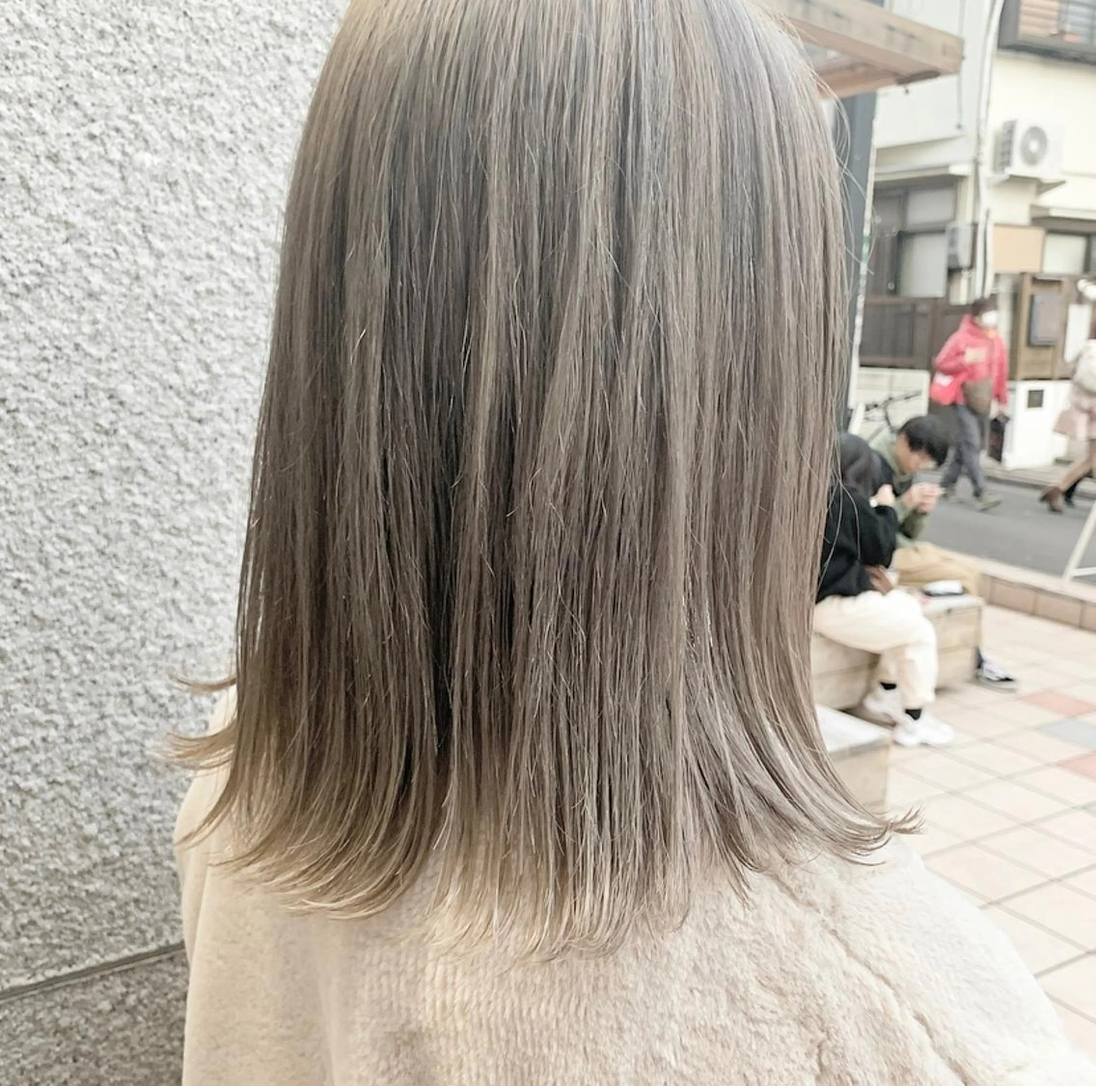 セミロング 🪞上品で可愛い韓国 ヘア🪞Rikutoのヘアスタイル