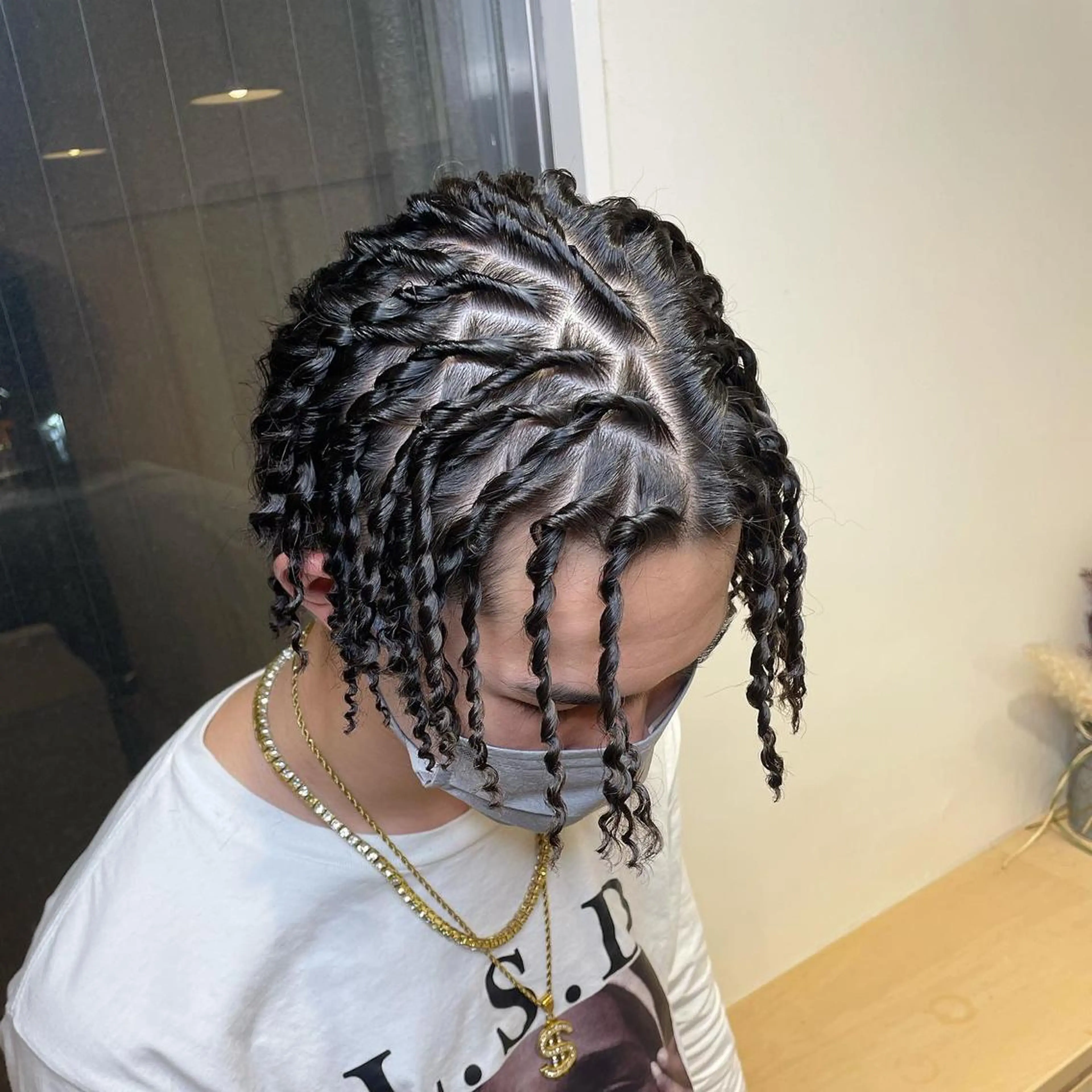 パーマ メンズ Le'a所属・渋谷/フェード/ 國分 翔のヘアスタイル