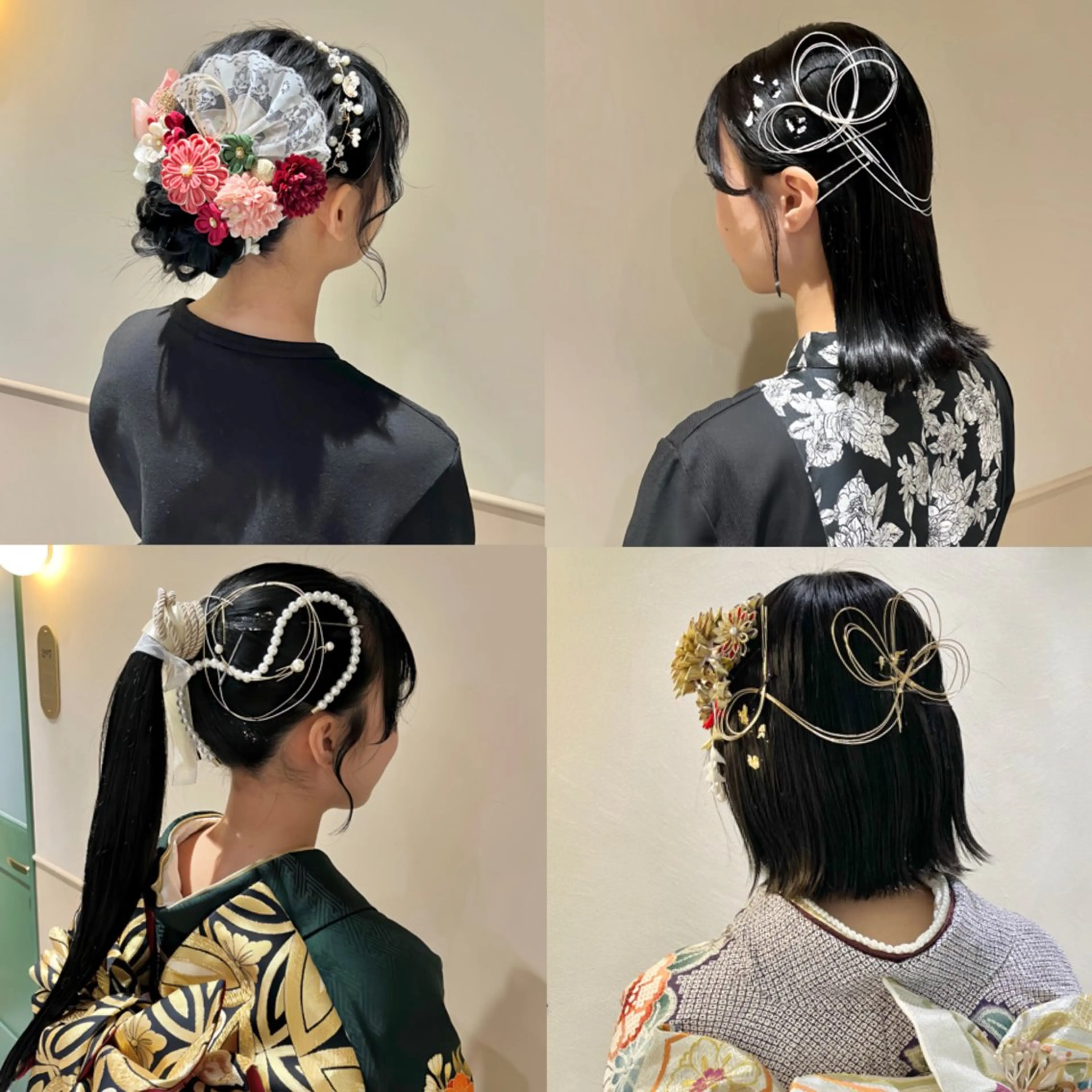 ロング ヘアアレンジ 成人式 ヘアセット 🫧tomoka 透明感カラー🫧のヘアスタイル