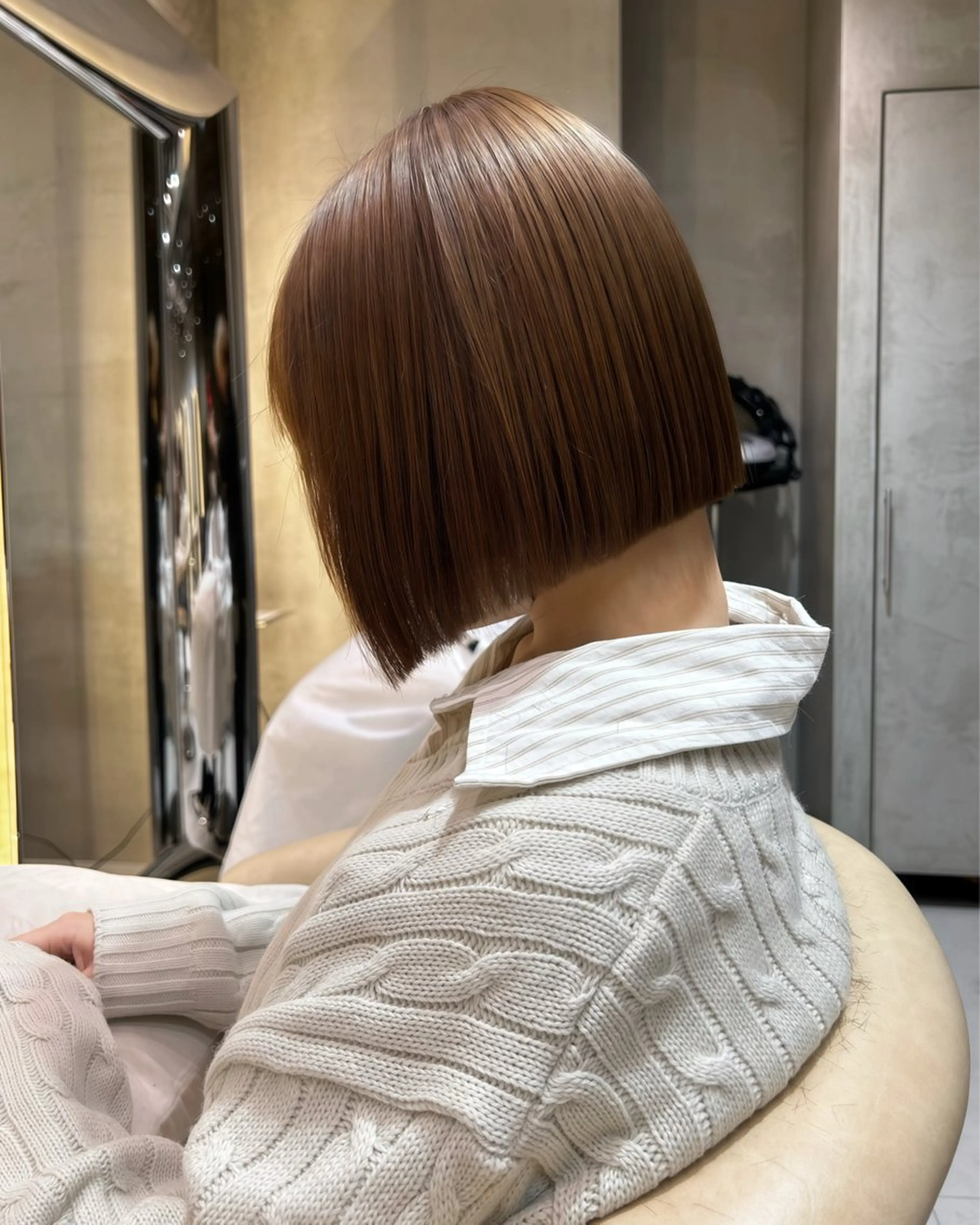 ショート カット 縮毛矯正 トリートメント 髪質改善 ANFINI所属・ボブ・レイヤー 田中 励也のヘアスタイル