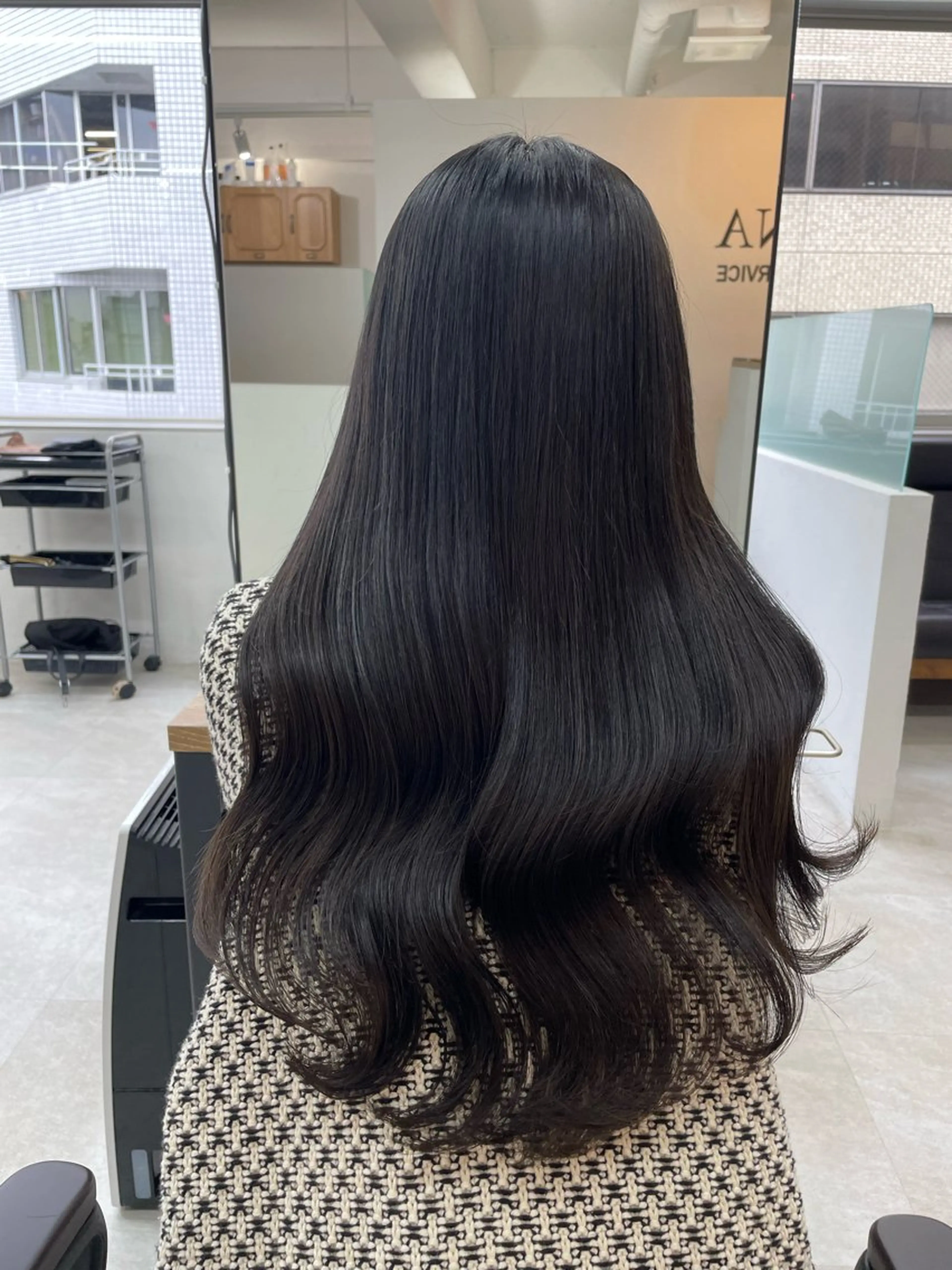 ロング カラー 沖見 颯斗のヘアスタイル