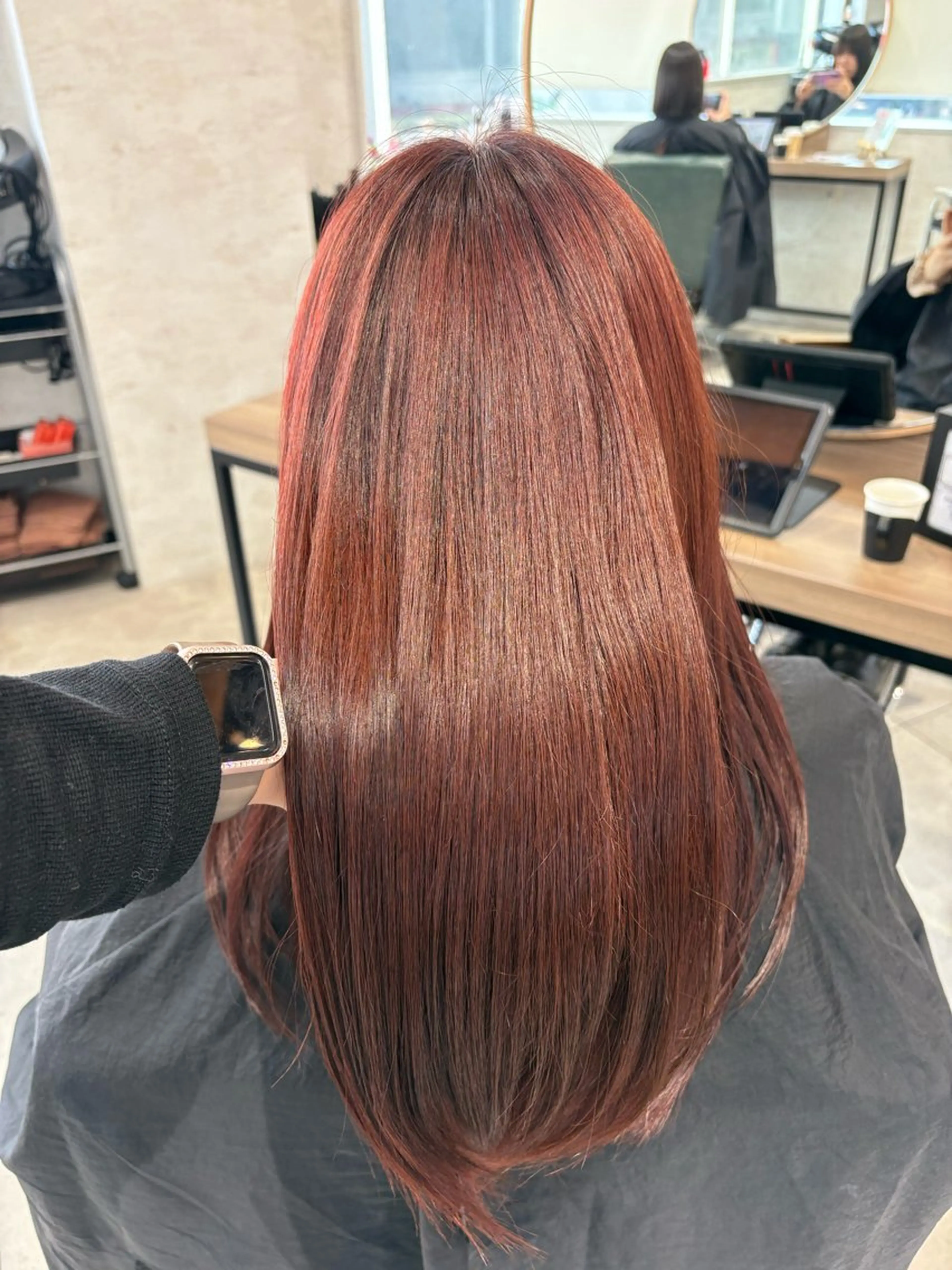 カラー ヘアカラー 🧸艶ブリーチ/深み カラー🌺Noa🌺のヘアスタイル